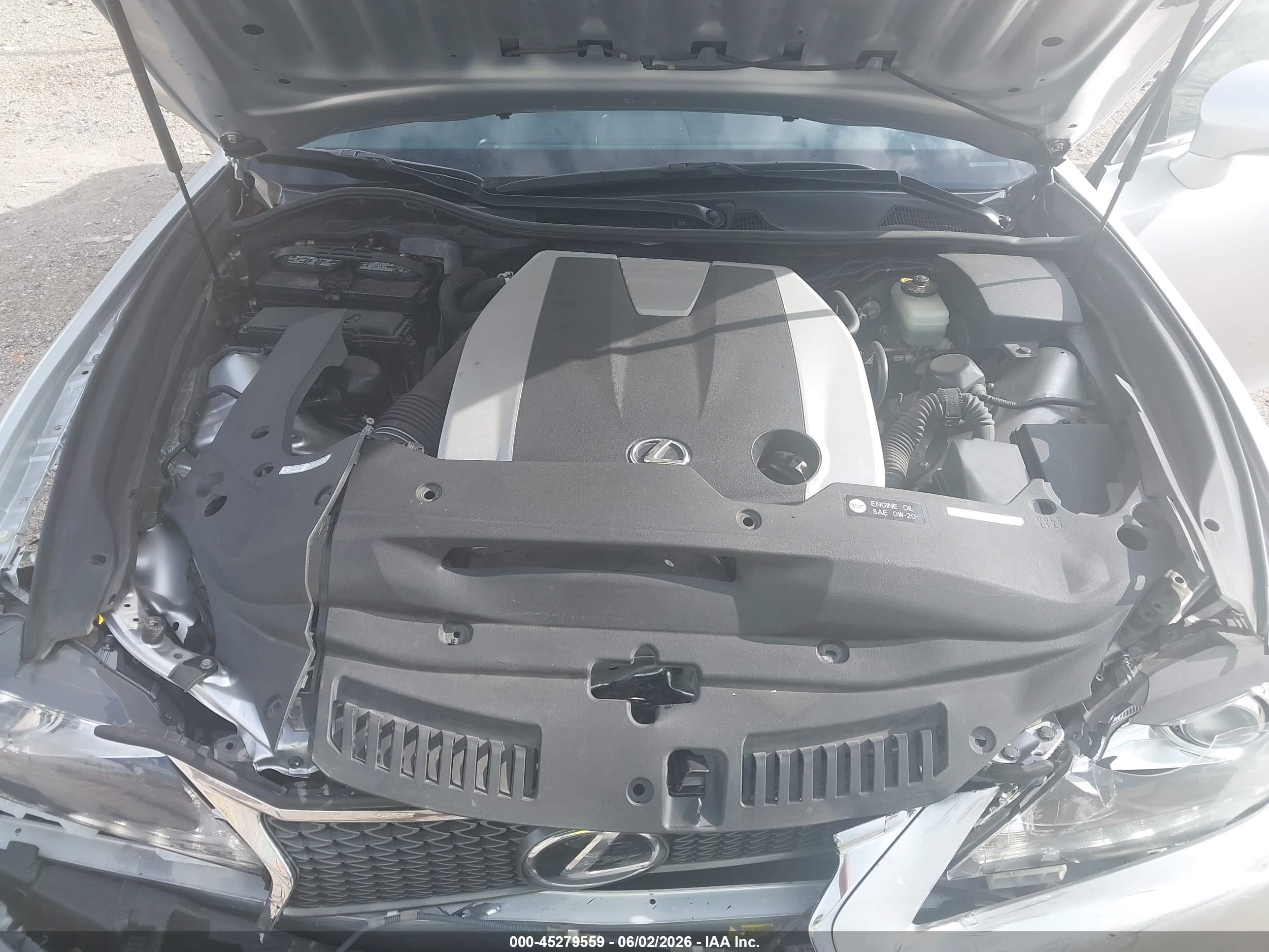 2015 Lexus Gs 350   Silver vin: JTHBE1BL9FA005707