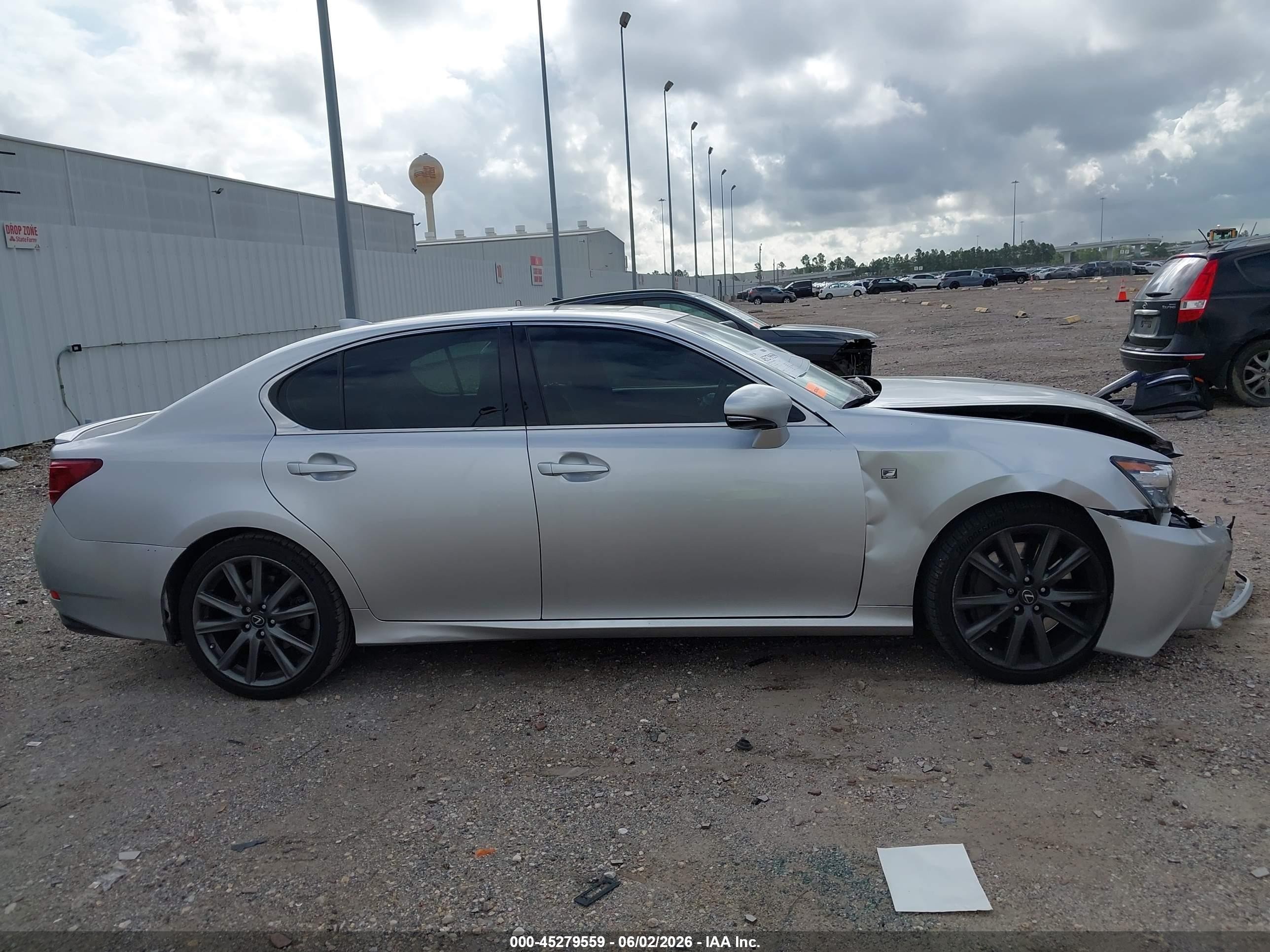 2015 Lexus Gs 350   Silver vin: JTHBE1BL9FA005707