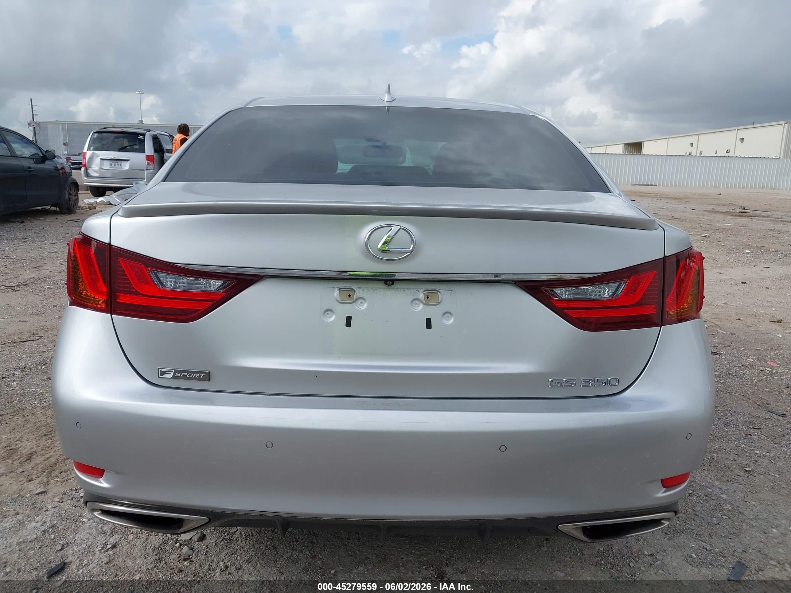 2015 Lexus Gs 350   Silver vin: JTHBE1BL9FA005707