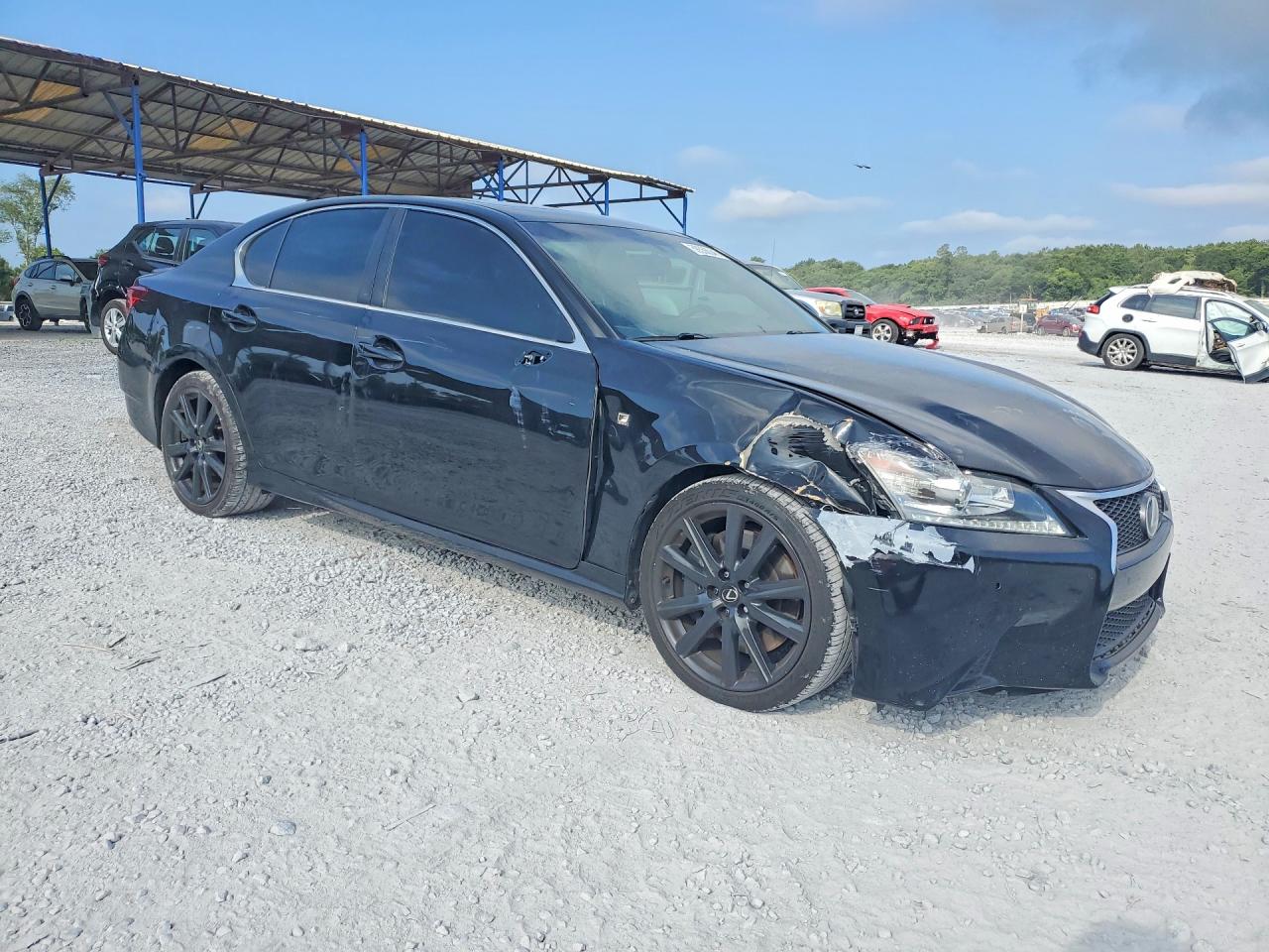 2015 Lexus Gs 350 Black vin: JTHBE1BL9FA010809