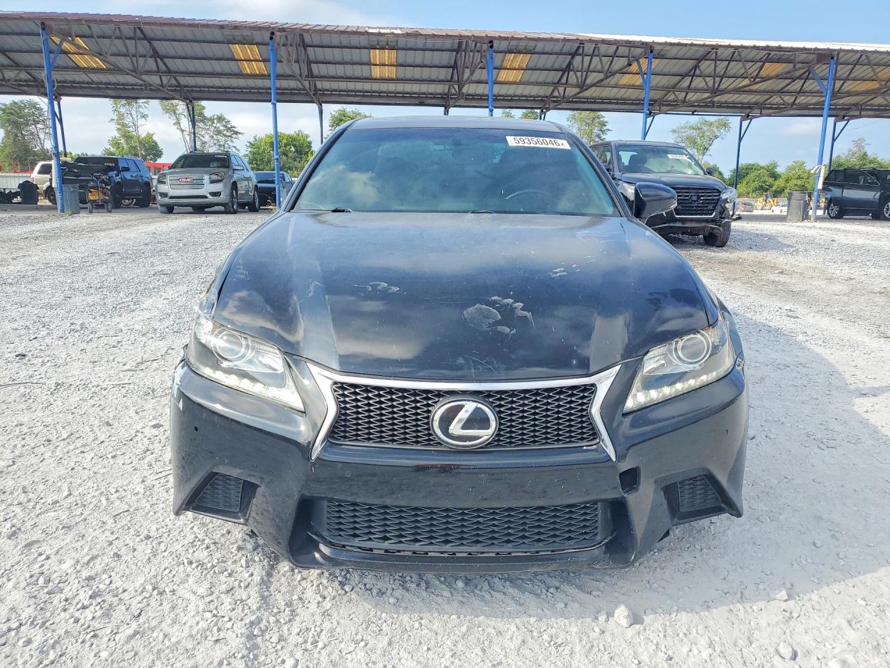 2015 Lexus Gs 350 Black vin: JTHBE1BL9FA010809