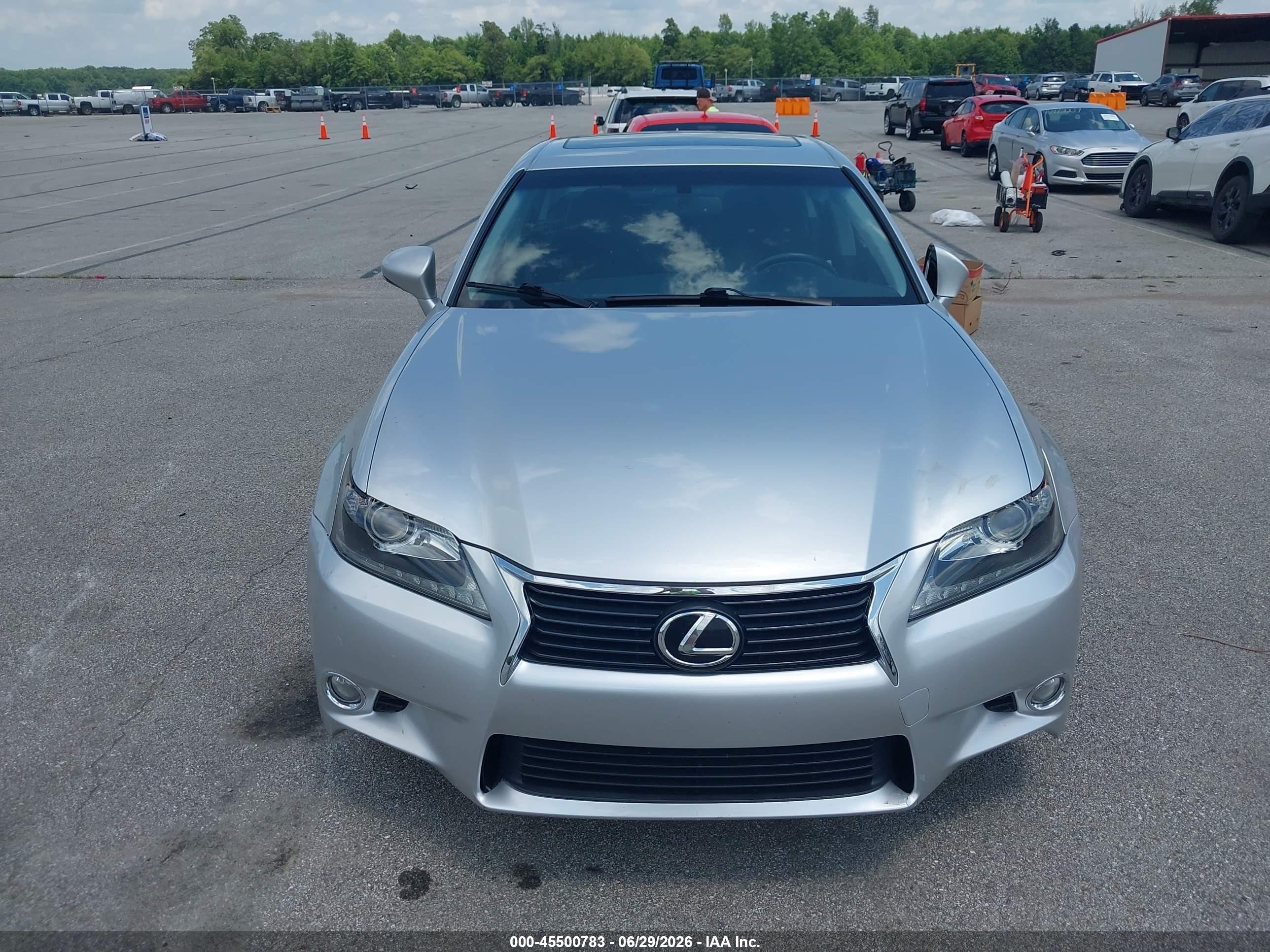 2015 Lexus Gs 350 Silver vin: JTHBE1BL0FA020063