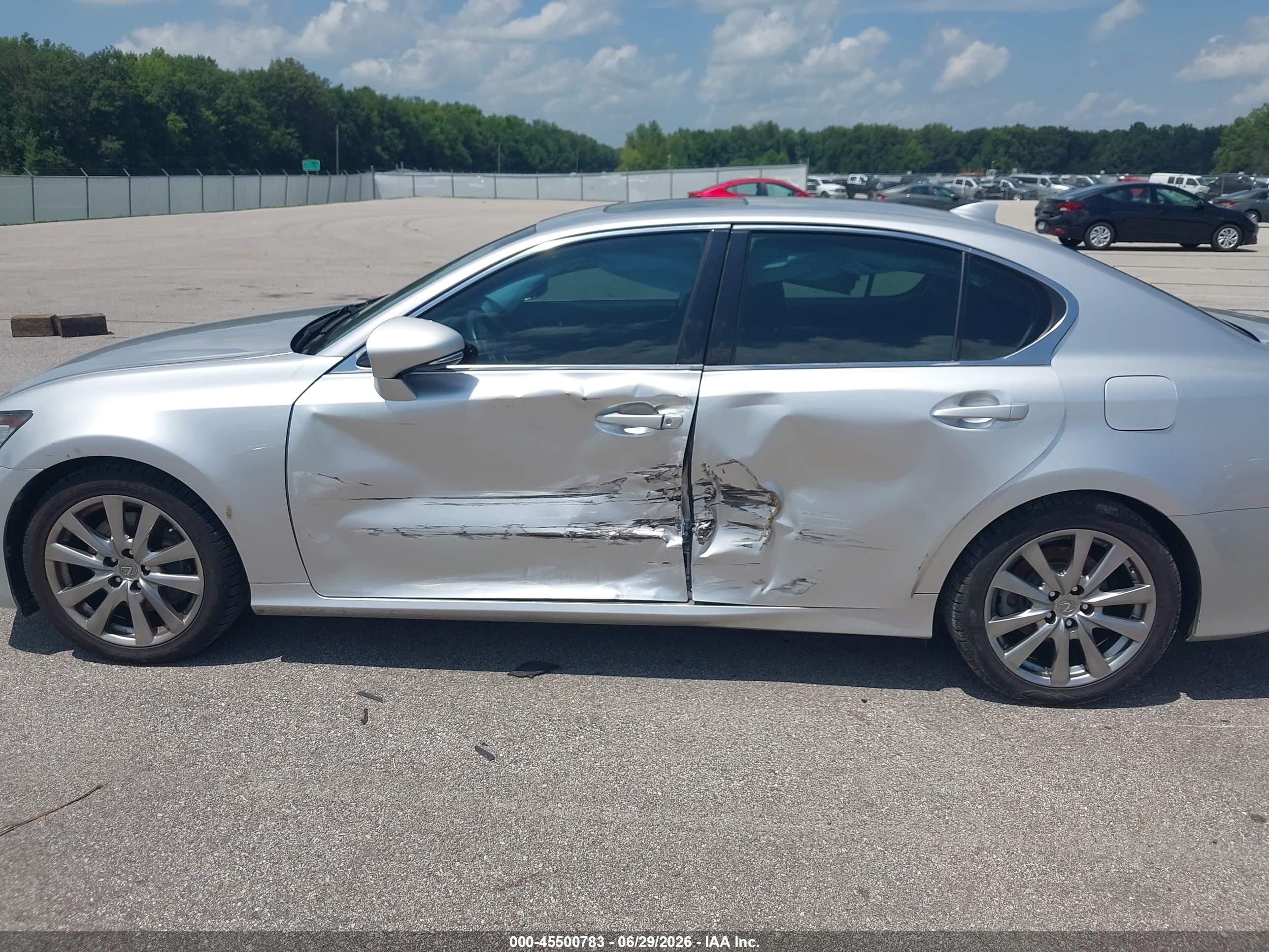 2015 Lexus Gs 350 Silver vin: JTHBE1BL0FA020063