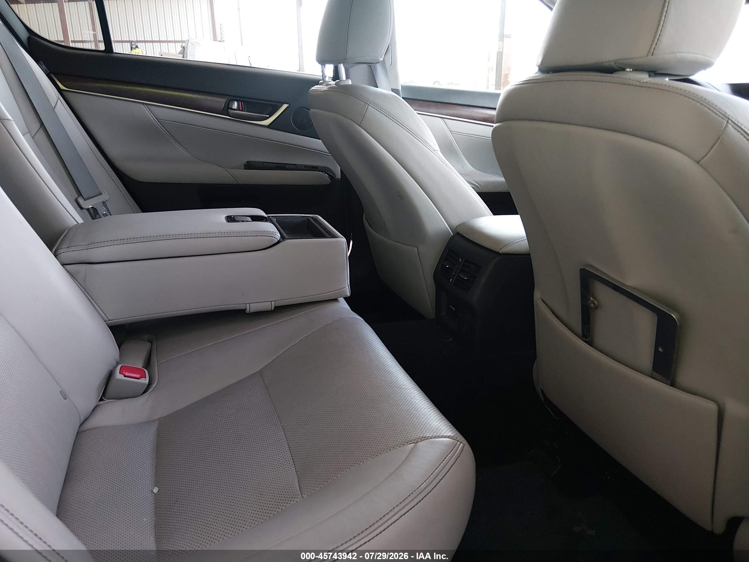 2013 Lexus Gs 350   Silver vin: JTHBE1BLXD5002711