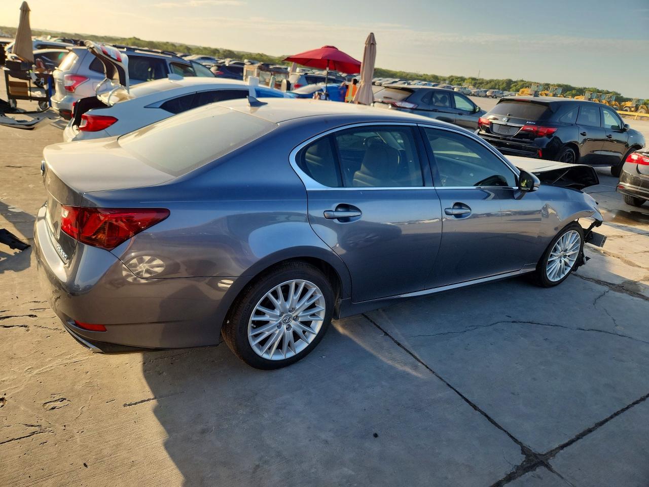 2013 Lexus Gs 350 Gray vin: JTHBE1BLXD5003129