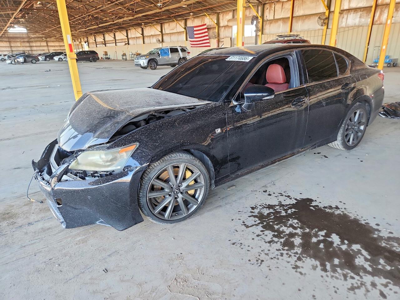 2013 Lexus Gs 350 Черный vin: JTHBE1BLXD5003583