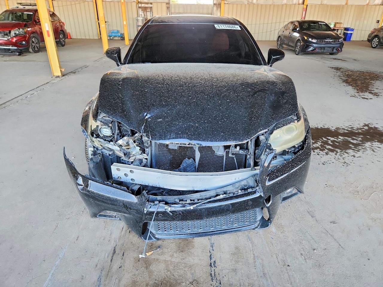 2013 Lexus Gs 350 Черный vin: JTHBE1BLXD5003583