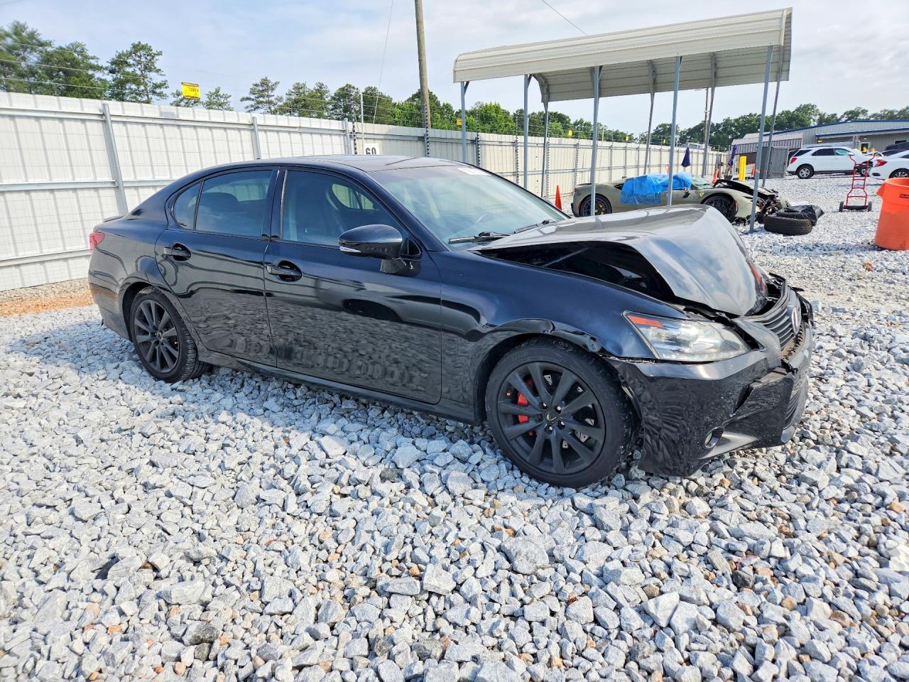 2013 Lexus Gs 350 Black vin: JTHBE1BLXD5012557