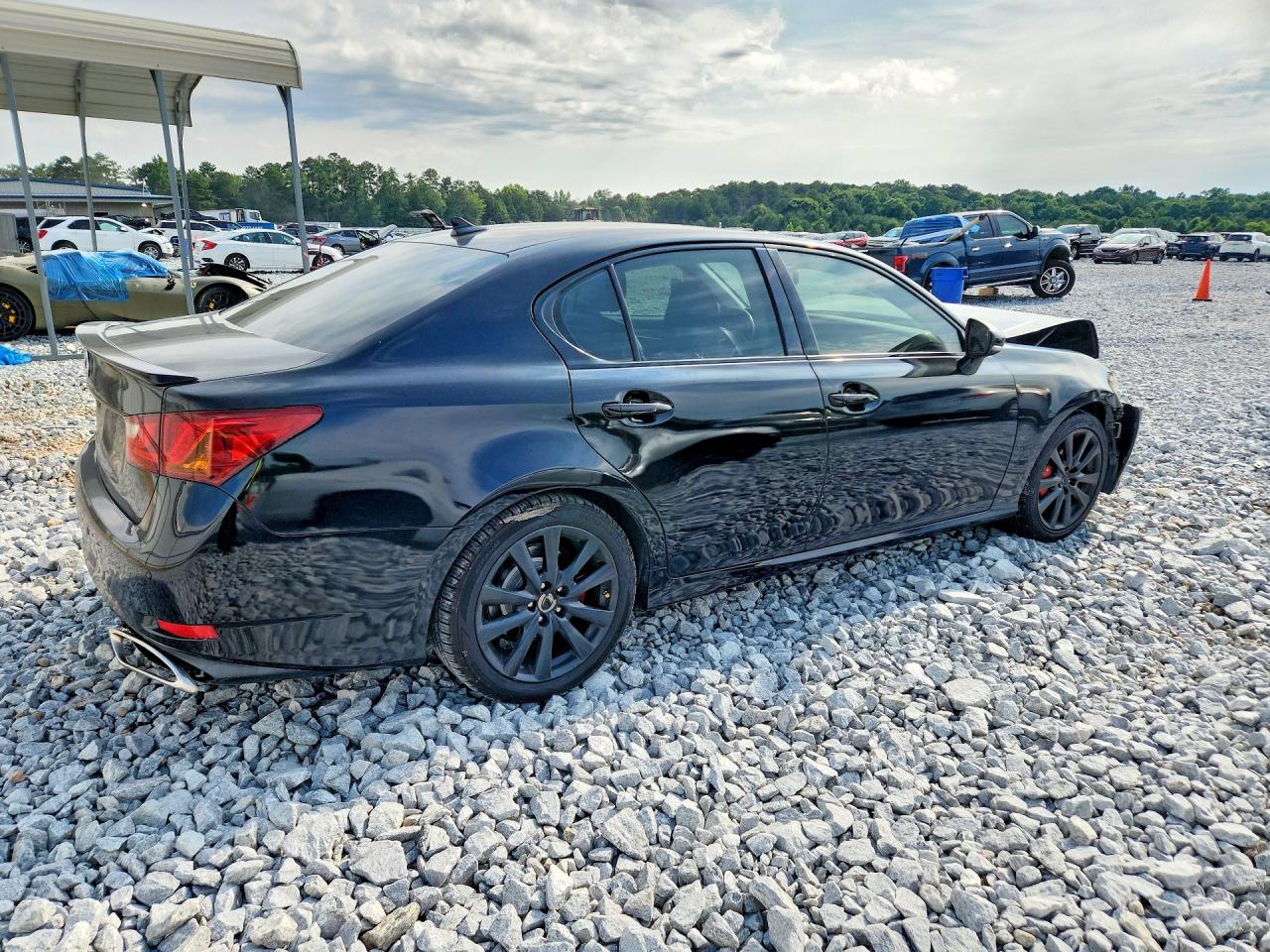 2013 Lexus Gs 350 Black vin: JTHBE1BLXD5012557