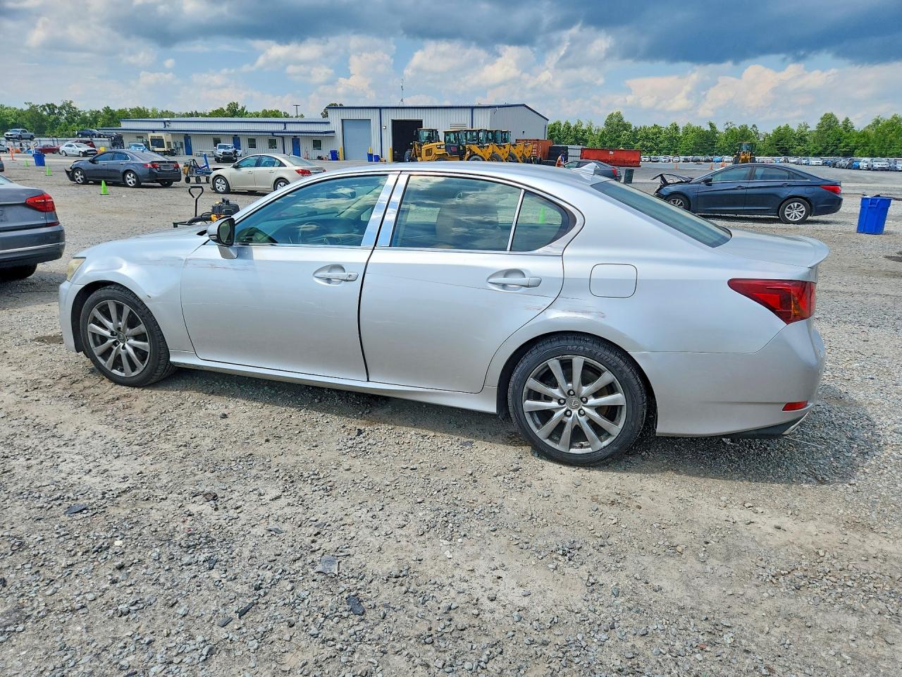 2013 Lexus Gs 350 Silver vin: JTHBE1BLXD5012980