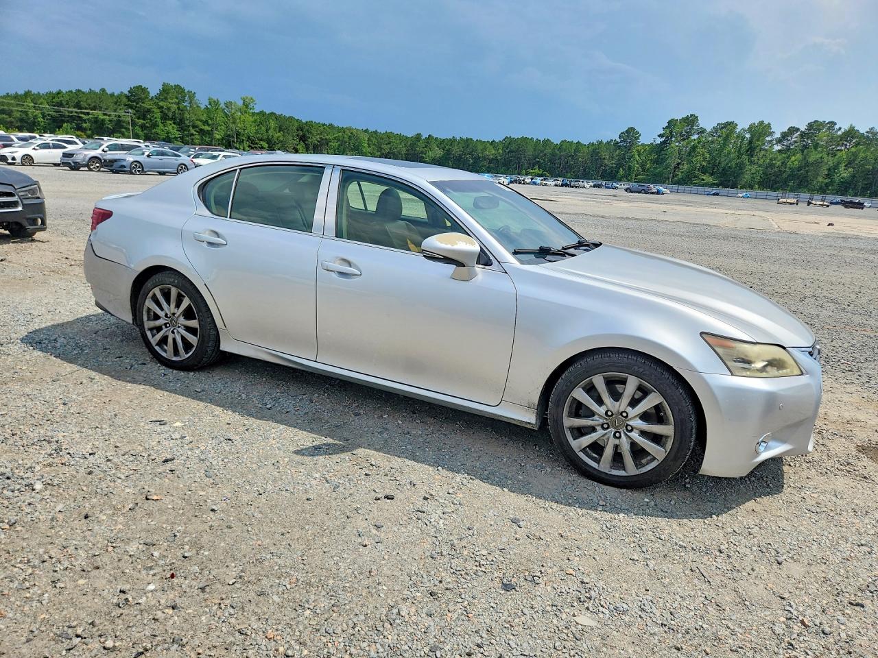 2013 Lexus Gs 350 Silver vin: JTHBE1BLXD5012980