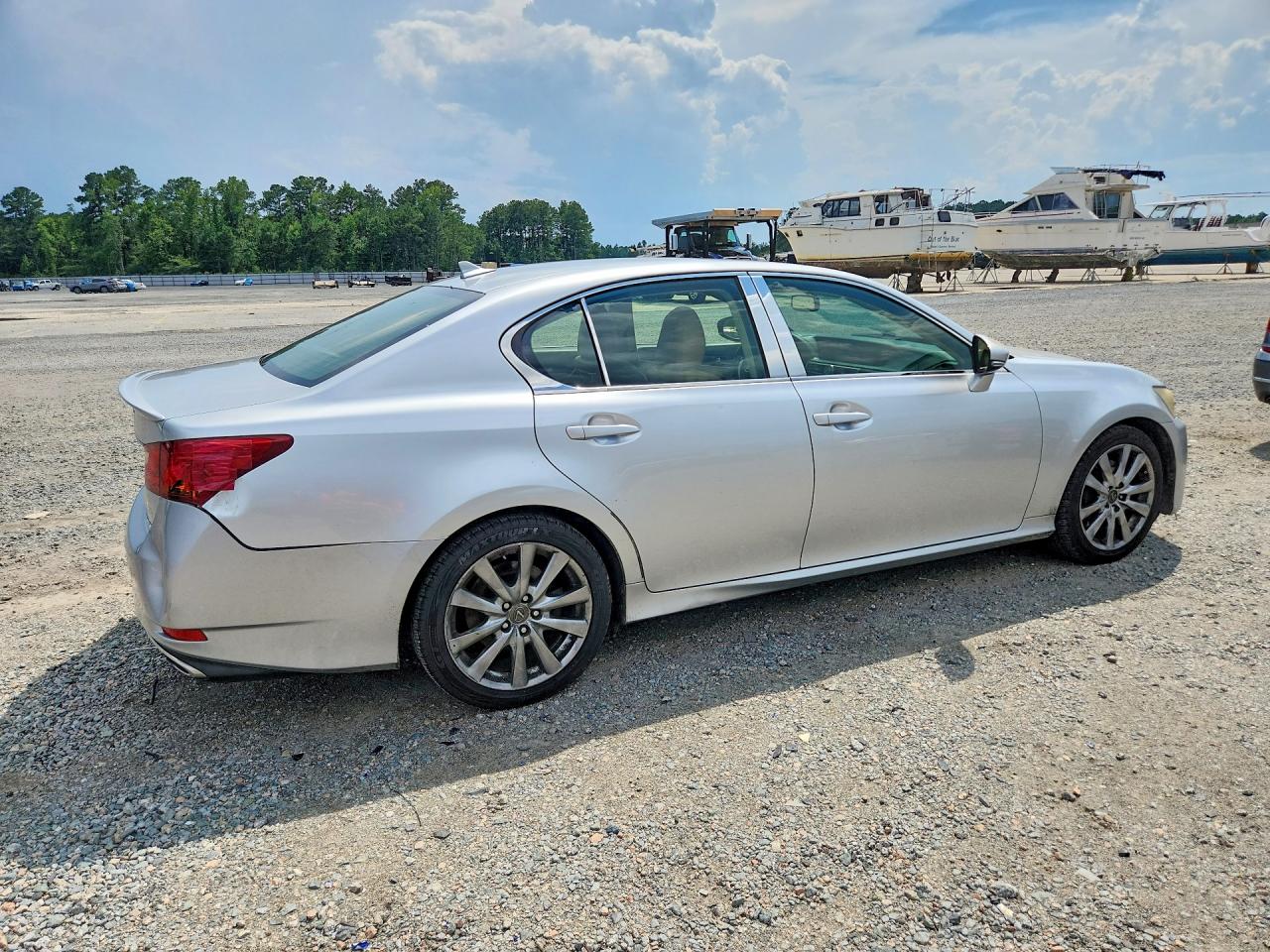 2013 Lexus Gs 350 Silver vin: JTHBE1BLXD5012980