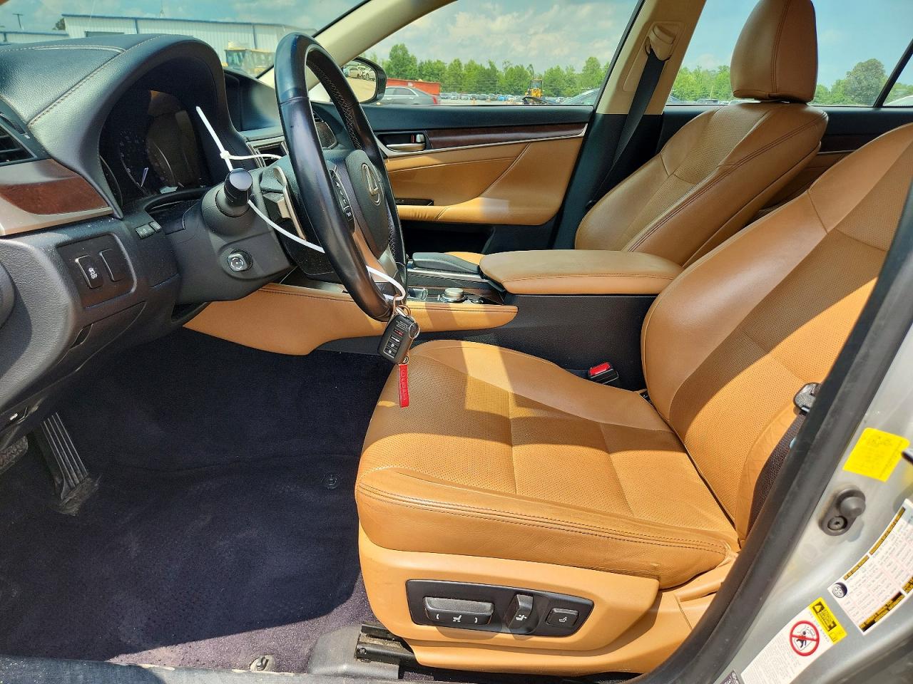 2013 Lexus Gs 350 Silver vin: JTHBE1BLXD5012980