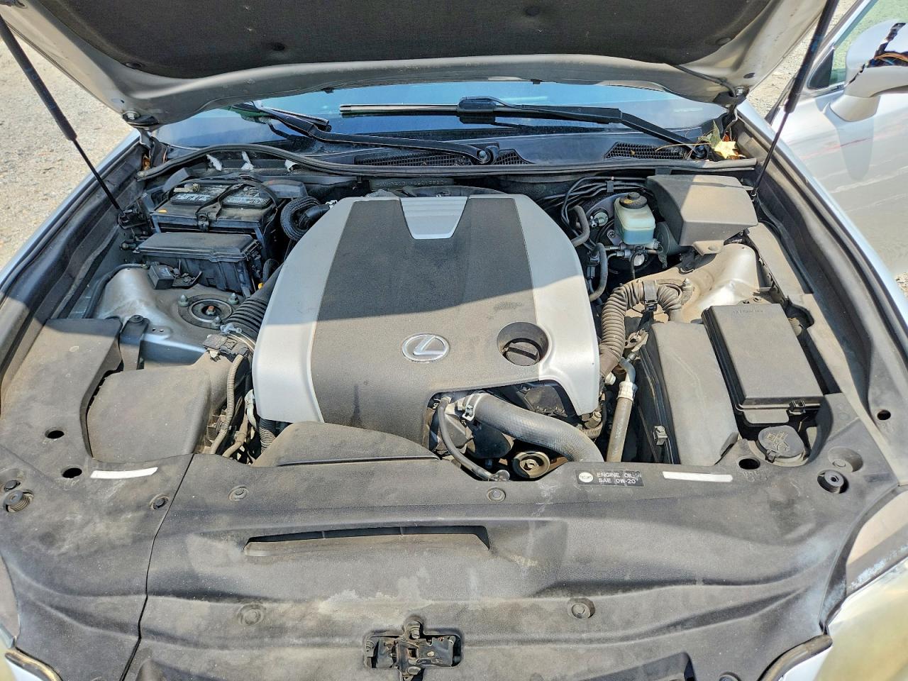 2013 Lexus Gs 350 Silver vin: JTHBE1BLXD5012980