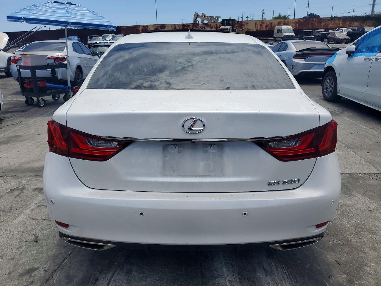2013 Lexus Gs 350 White vin: JTHBE1BLXD5014244