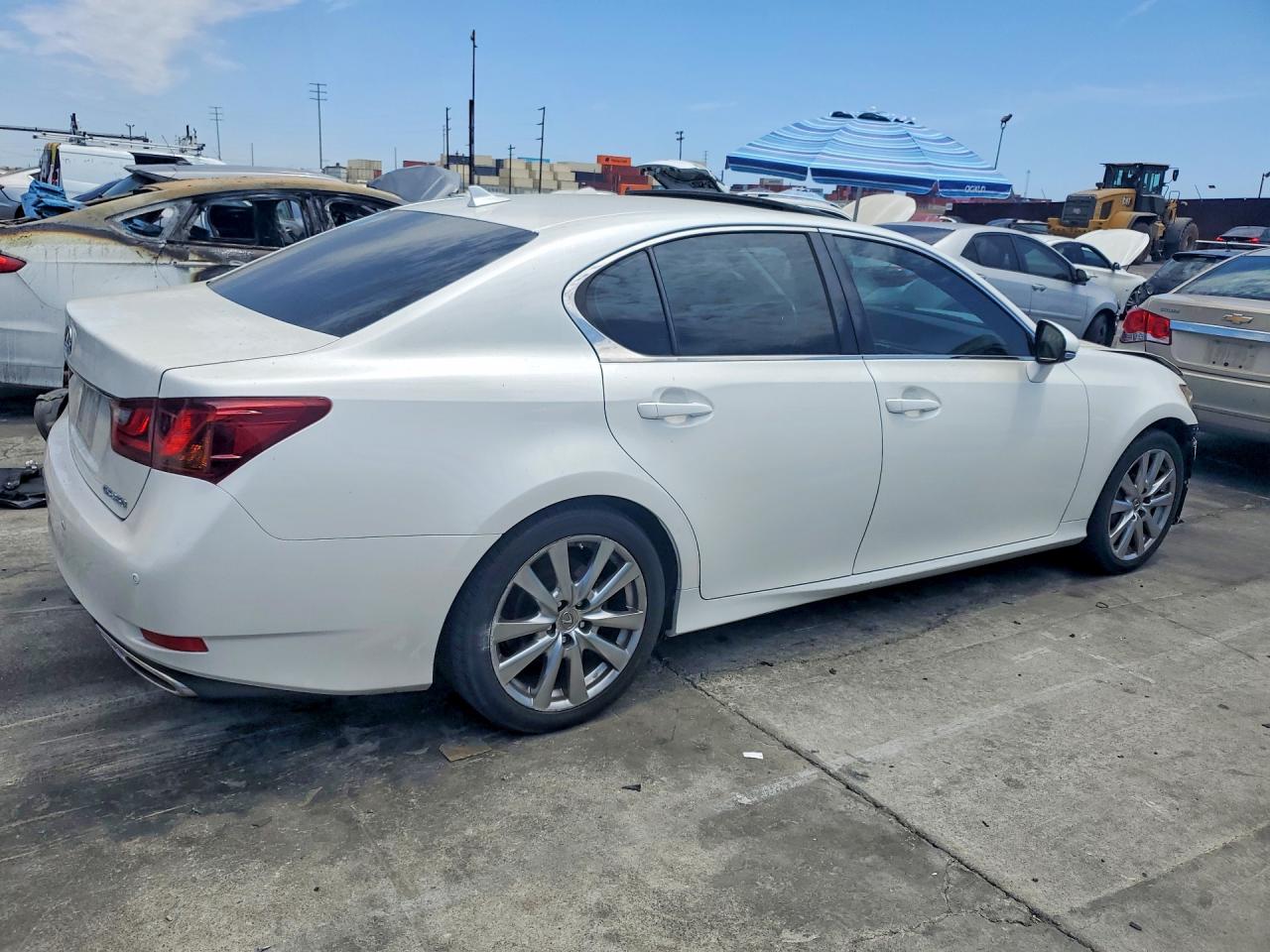 2013 Lexus Gs 350 White vin: JTHBE1BLXD5014244