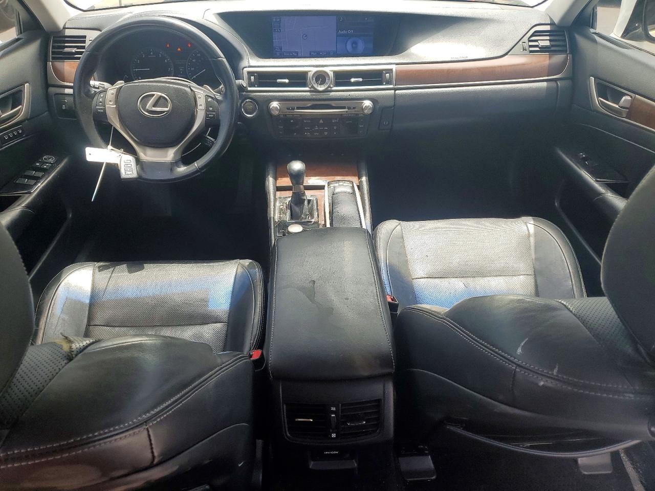 2013 Lexus Gs 350 White vin: JTHBE1BLXD5014244
