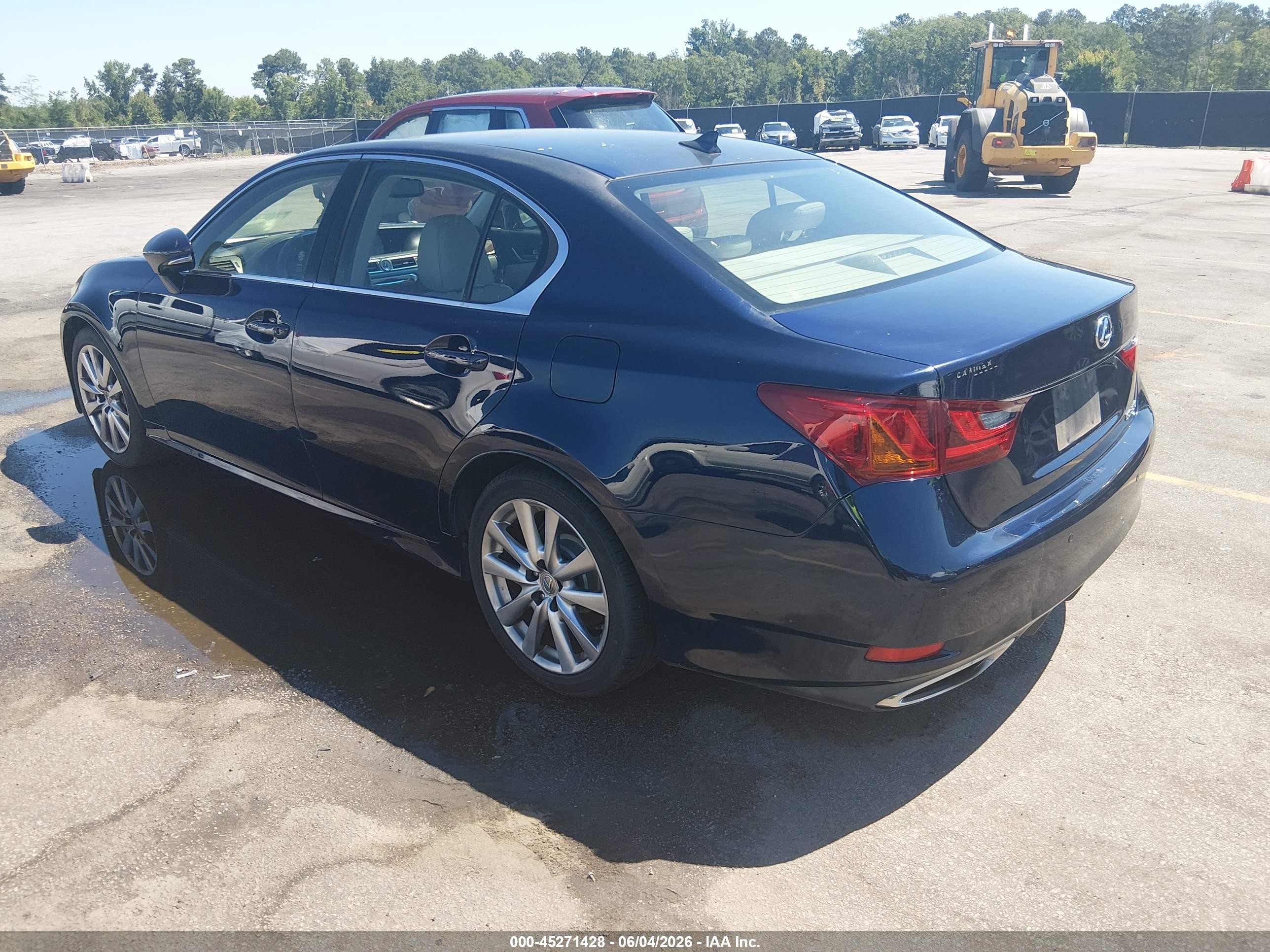 2013 Lexus Gs 350   Blue vin: JTHBE1BLXD5021873