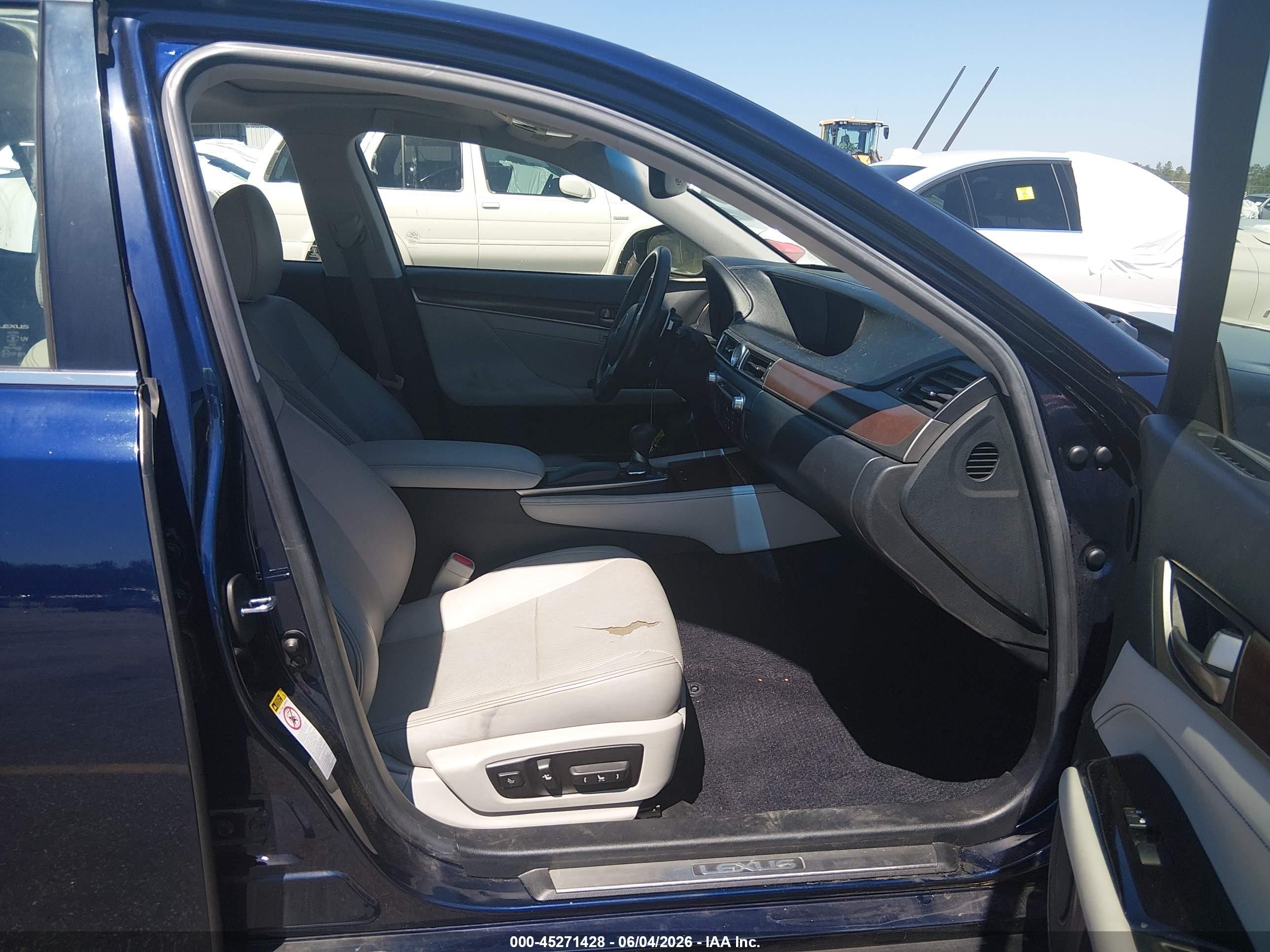 2013 Lexus Gs 350   Blue vin: JTHBE1BLXD5021873