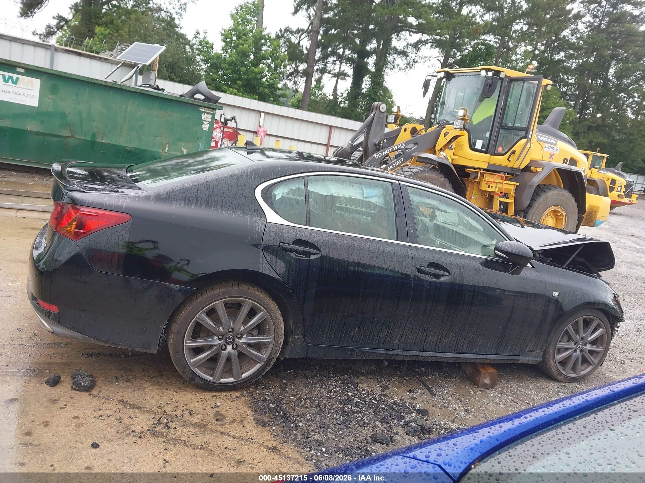 2013 Lexus Gs 350 Black vin: JTHBE1BLXD5028578
