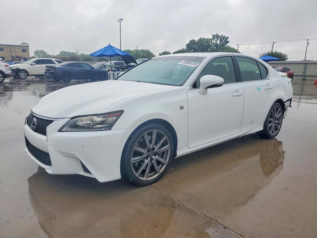2014 Lexus Gs 350 White vin: JTHBE1BLXE5037024