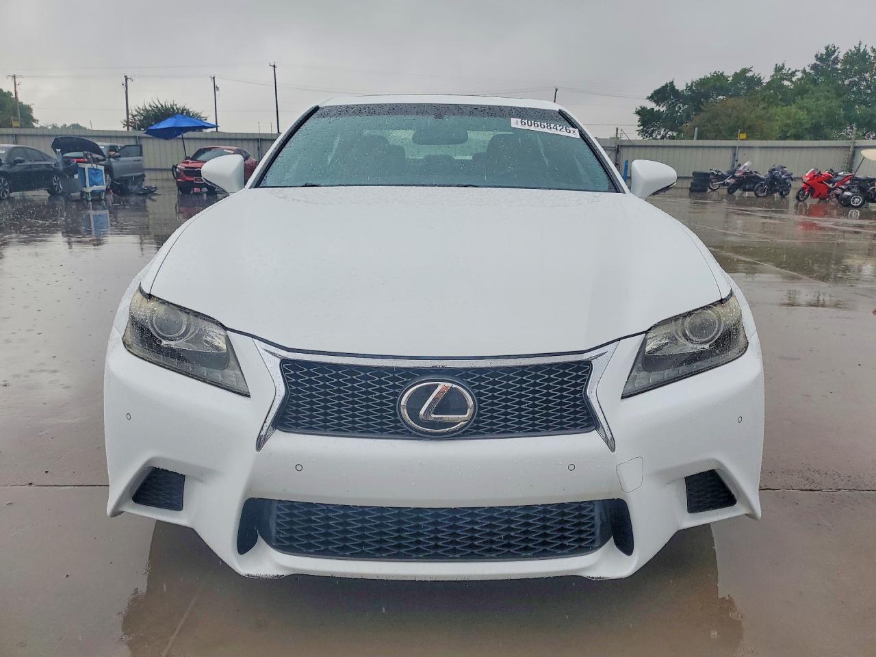 2014 Lexus Gs 350 White vin: JTHBE1BLXE5037024