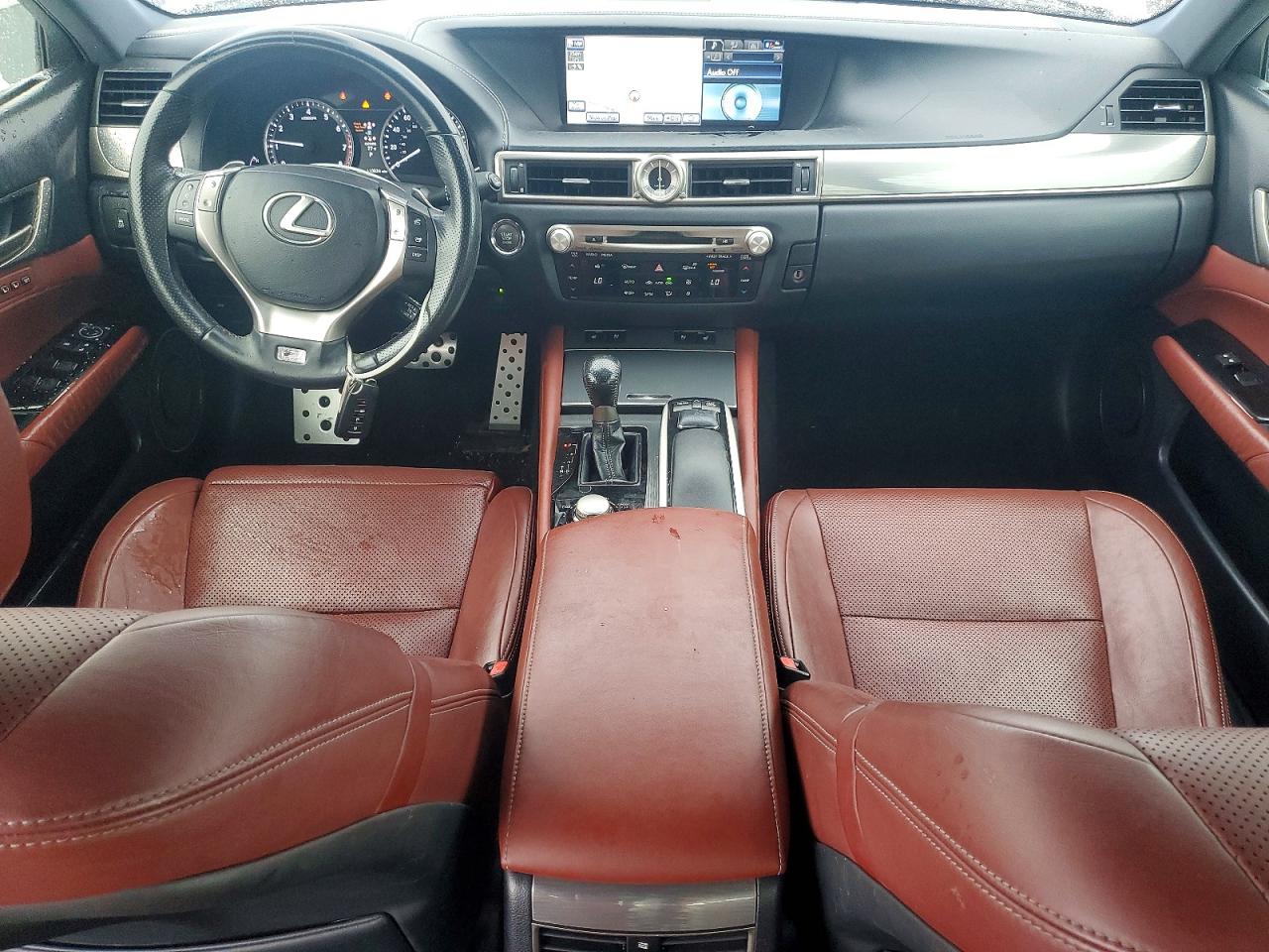 2014 Lexus Gs 350 White vin: JTHBE1BLXE5037024