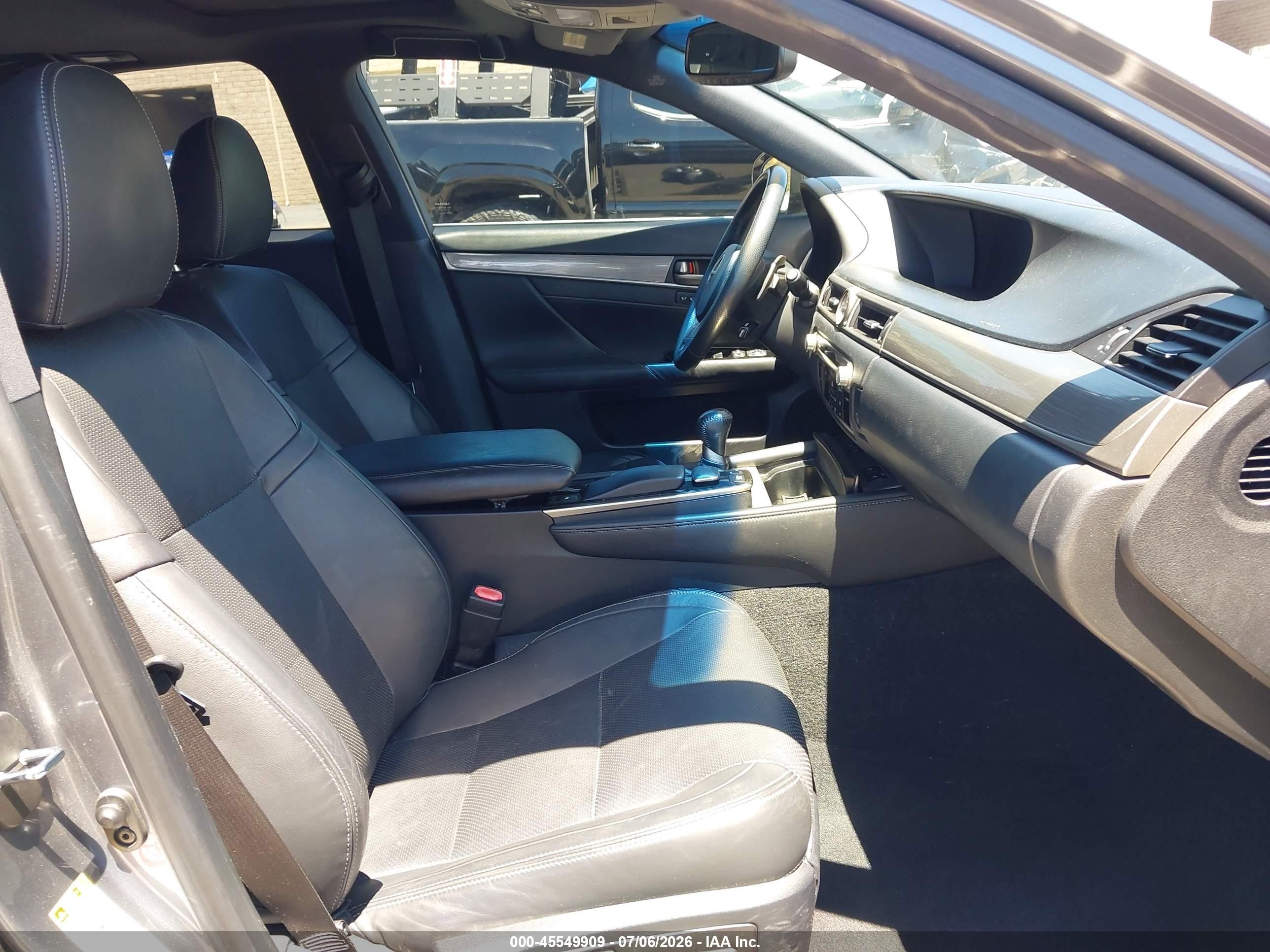 2014 Lexus Gs 350   Gray vin: JTHBE1BLXE5040926