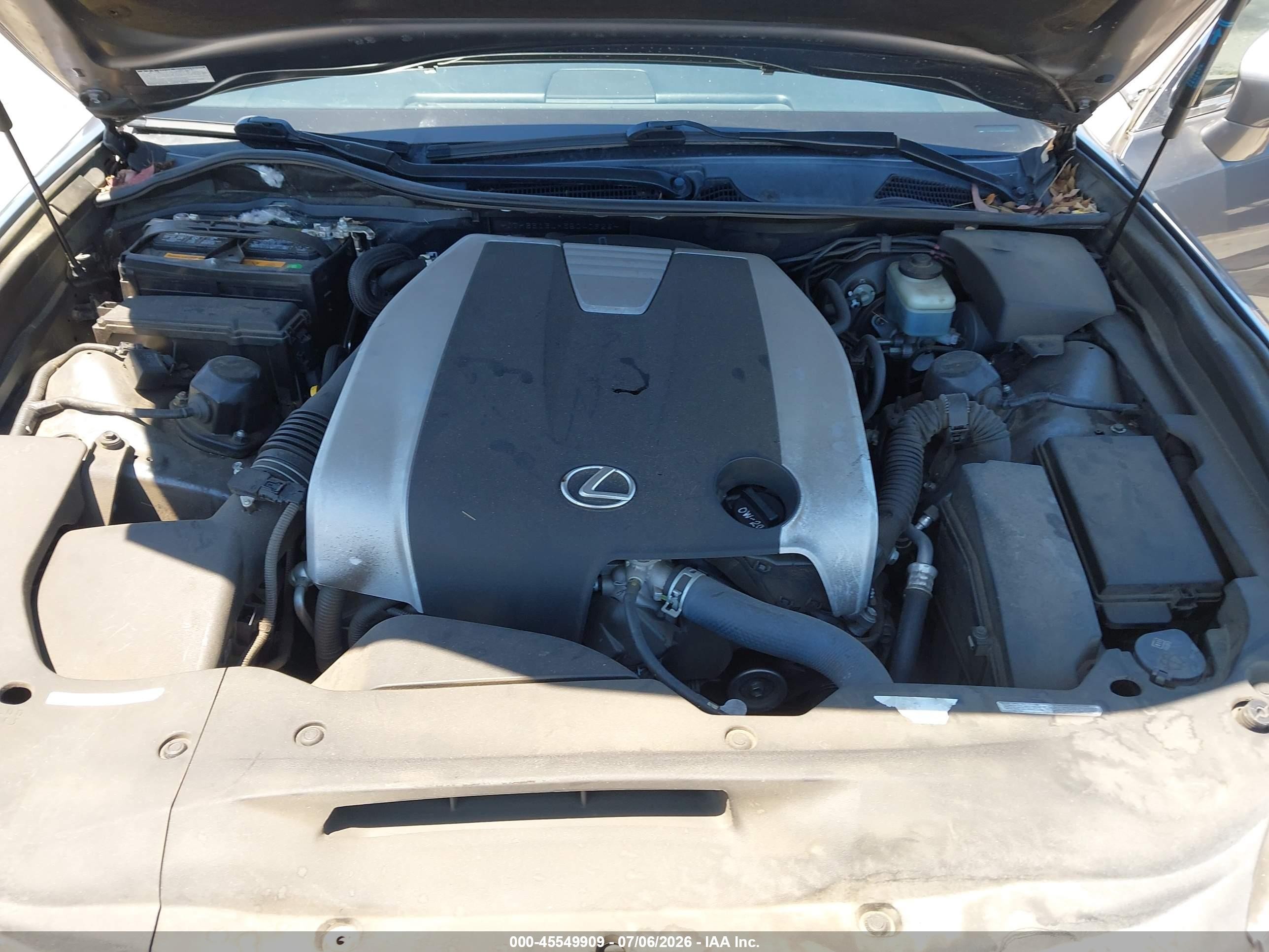 2014 Lexus Gs 350   Gray vin: JTHBE1BLXE5040926