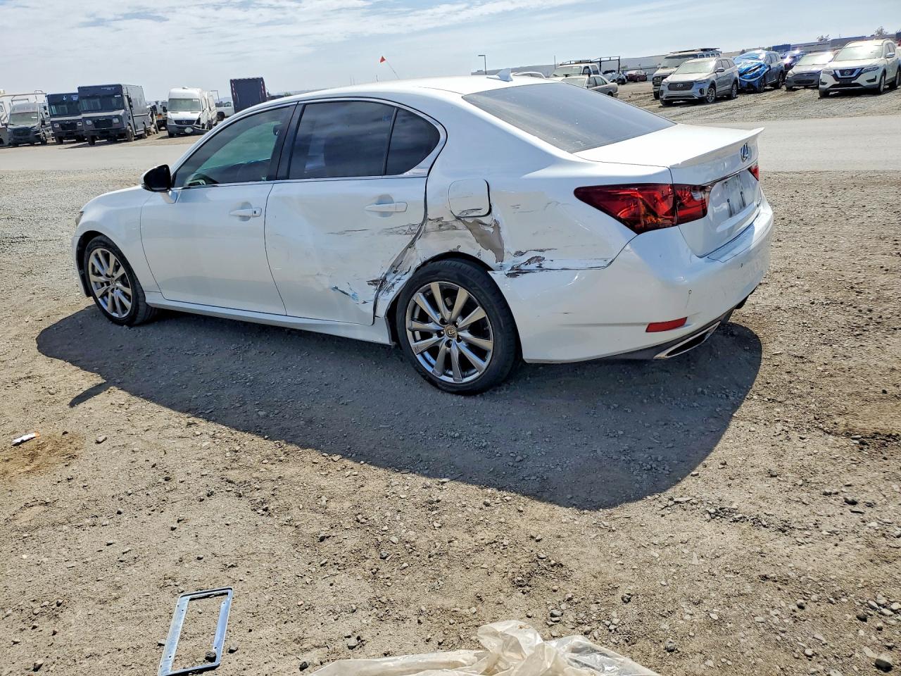 2014 Lexus Gs 350 Белый vin: JTHBE1BLXE5041056