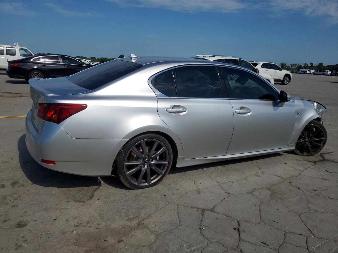 2014 Lexus Gs 350 Silver vin: JTHBE1BLXE5042756
