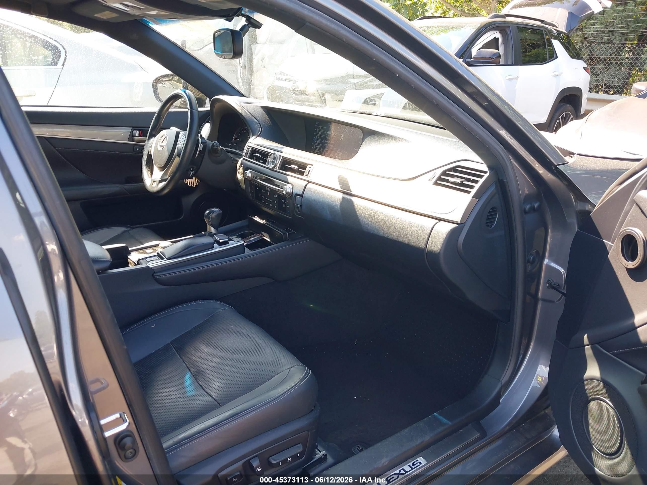 2015 Lexus Gs 350   Gray vin: JTHBE1BLXFA004307