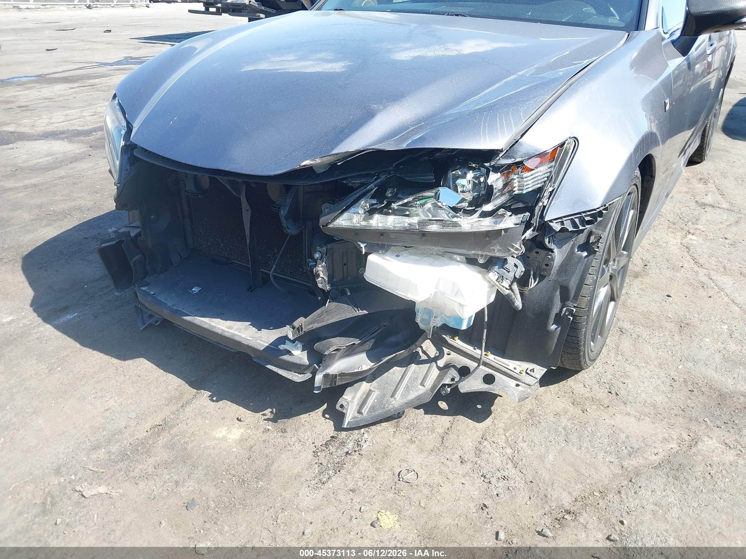 2015 Lexus Gs 350   Gray vin: JTHBE1BLXFA004307