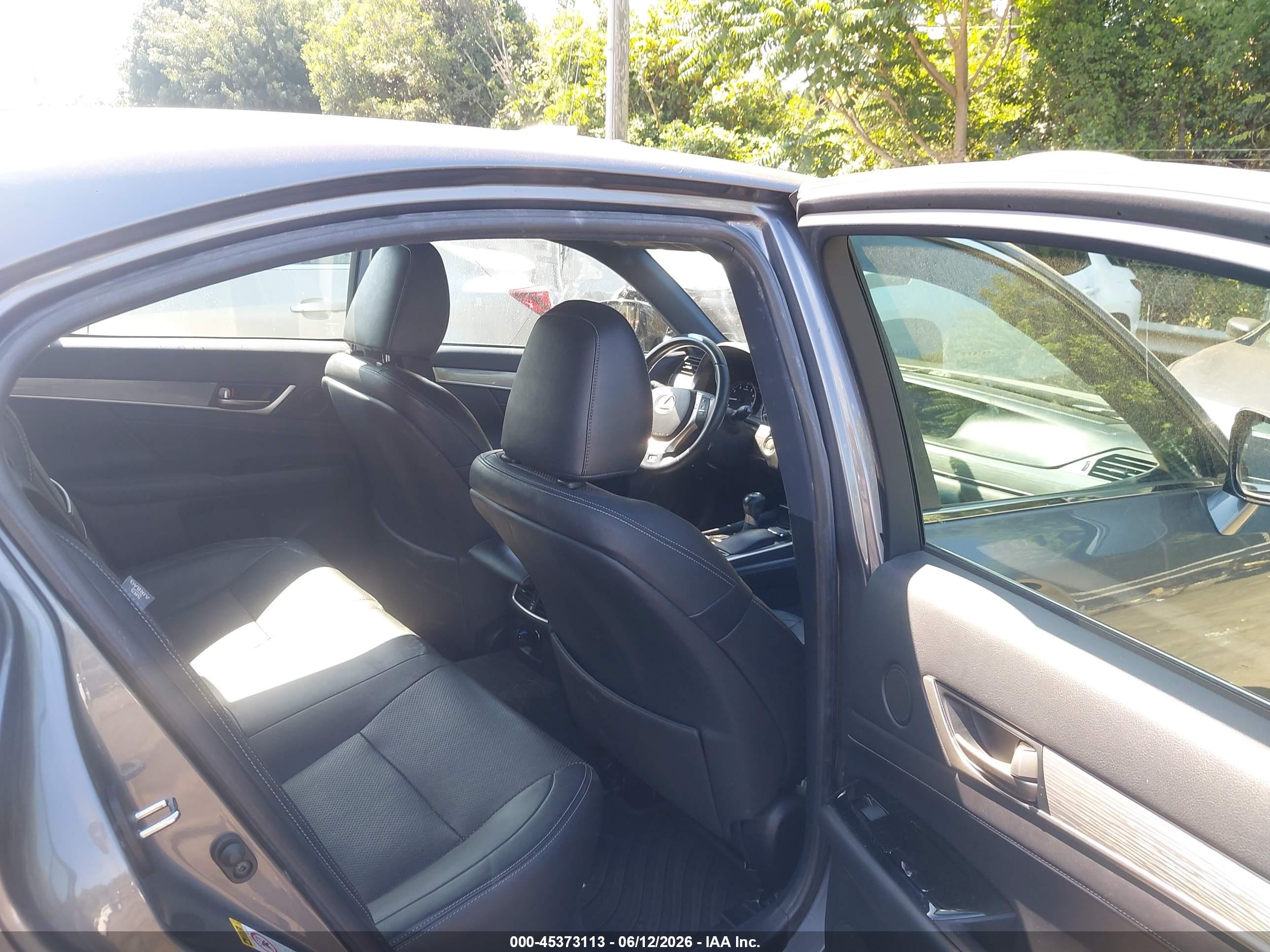 2015 Lexus Gs 350   Gray vin: JTHBE1BLXFA004307
