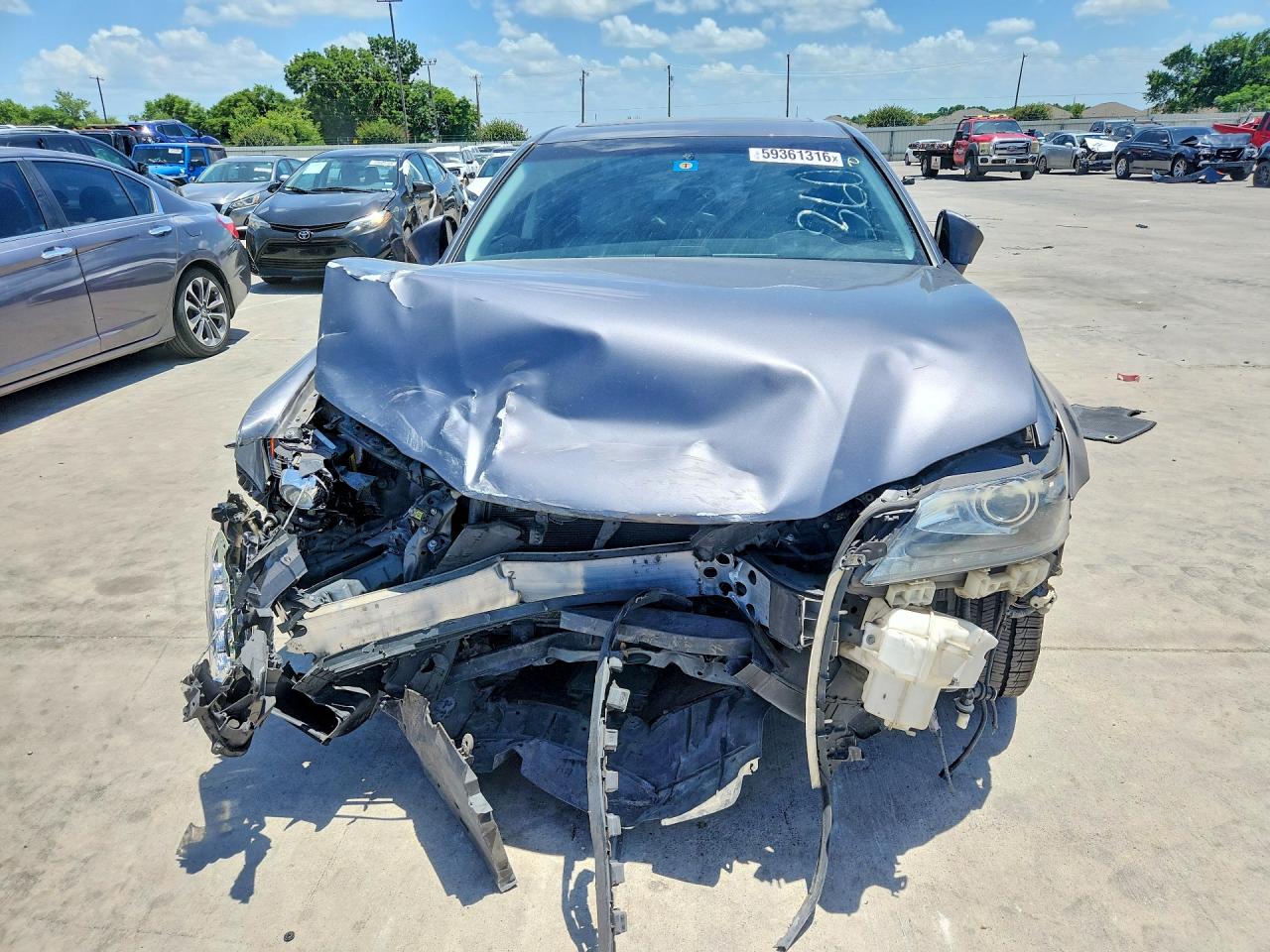 2015 Lexus Gs 350 Gray vin: JTHBE1BLXFA013783