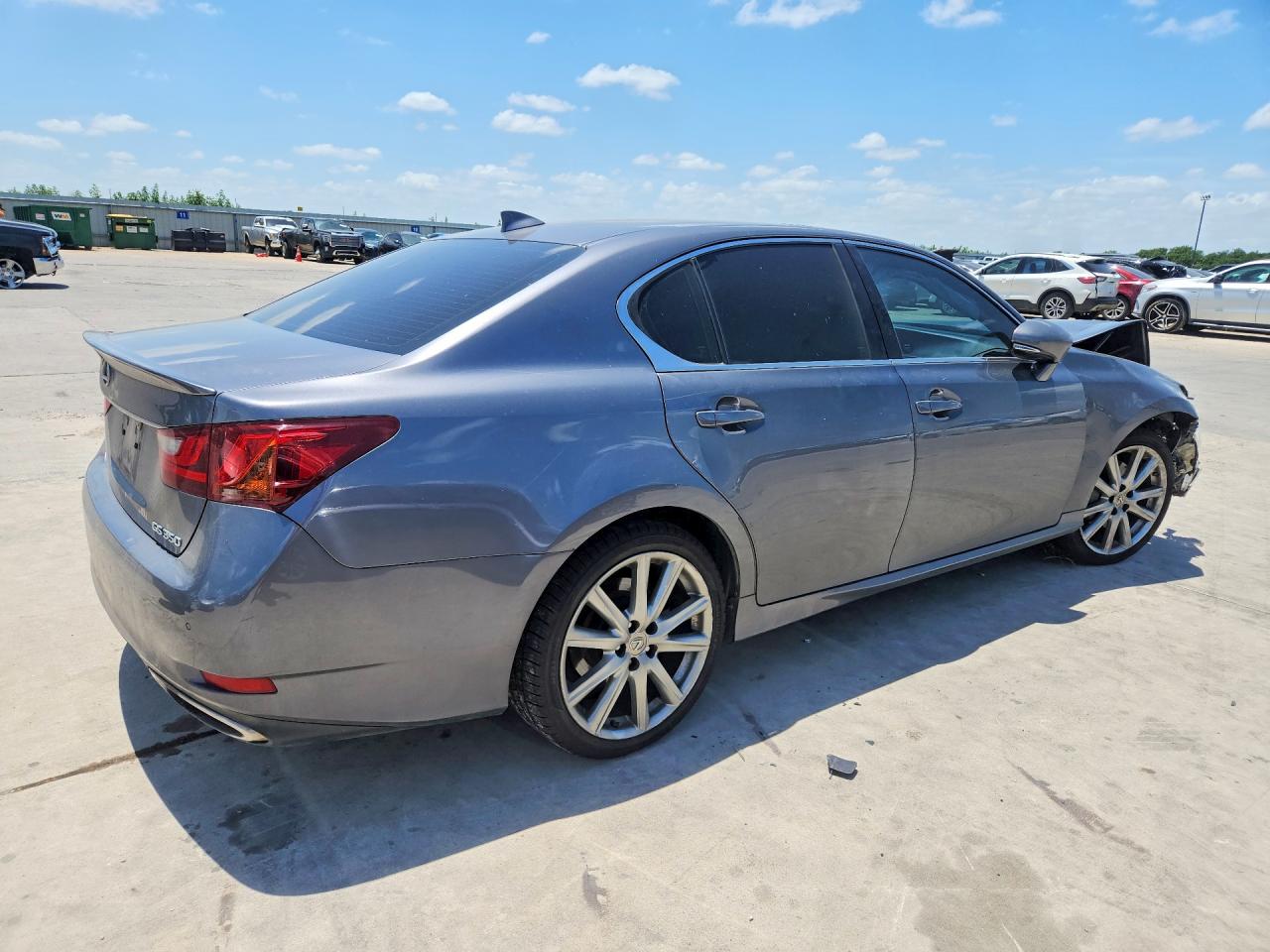 2015 Lexus Gs 350 Gray vin: JTHBE1BLXFA013783