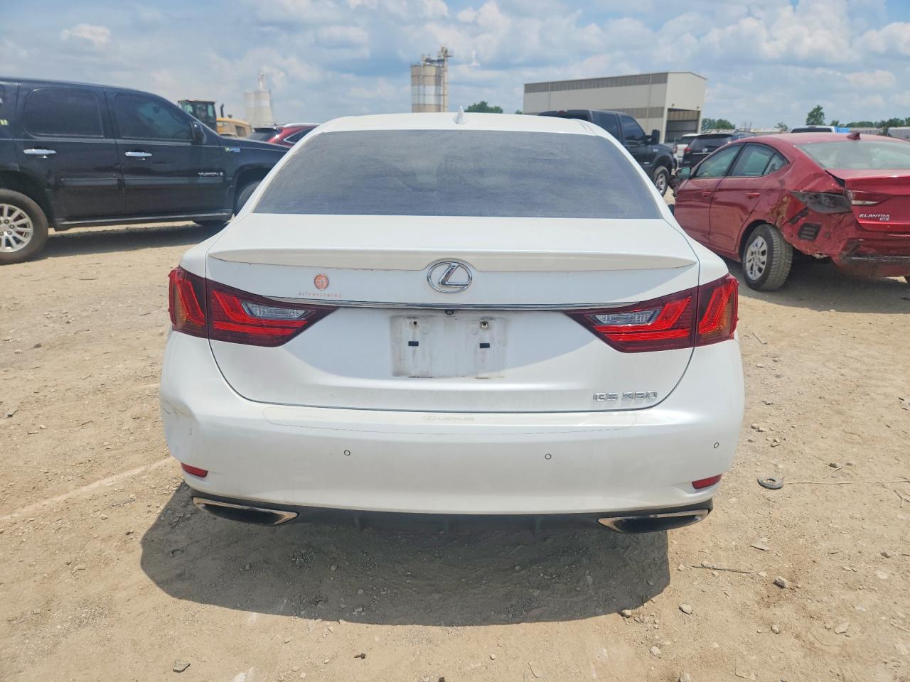2015 Lexus Gs 350 Белый vin: JTHBE1BLXFA015338