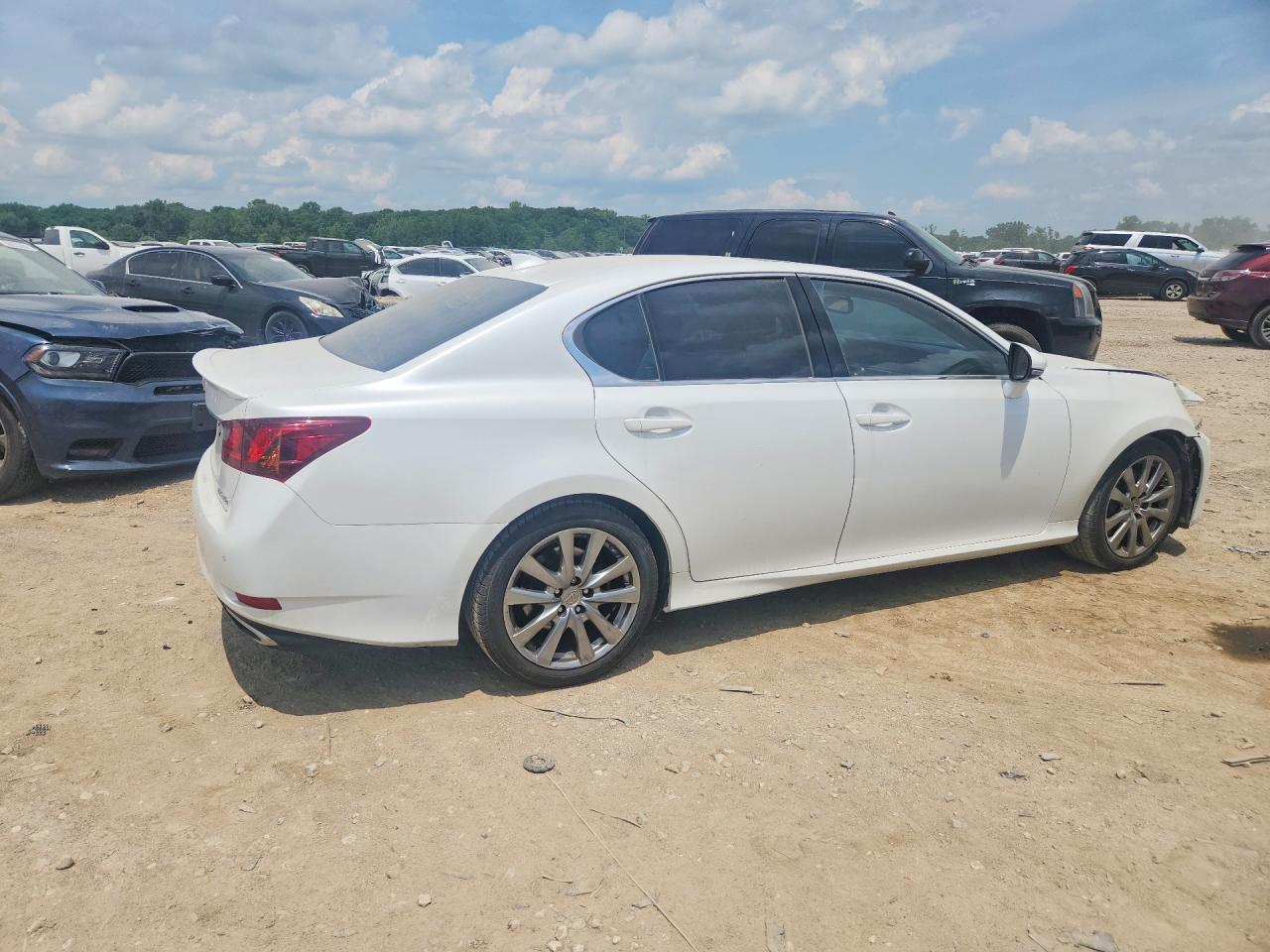 2015 Lexus Gs 350 Белый vin: JTHBE1BLXFA015338