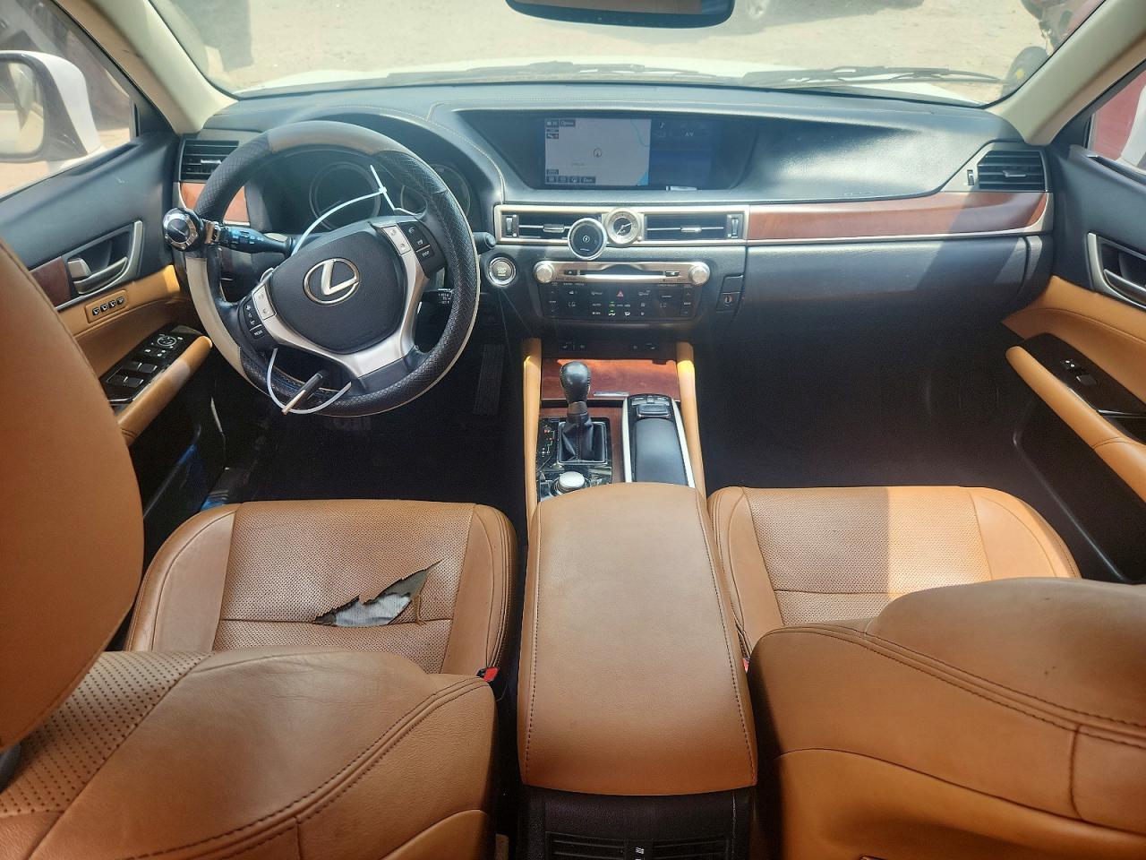 2015 Lexus Gs 350 Белый vin: JTHBE1BLXFA015338