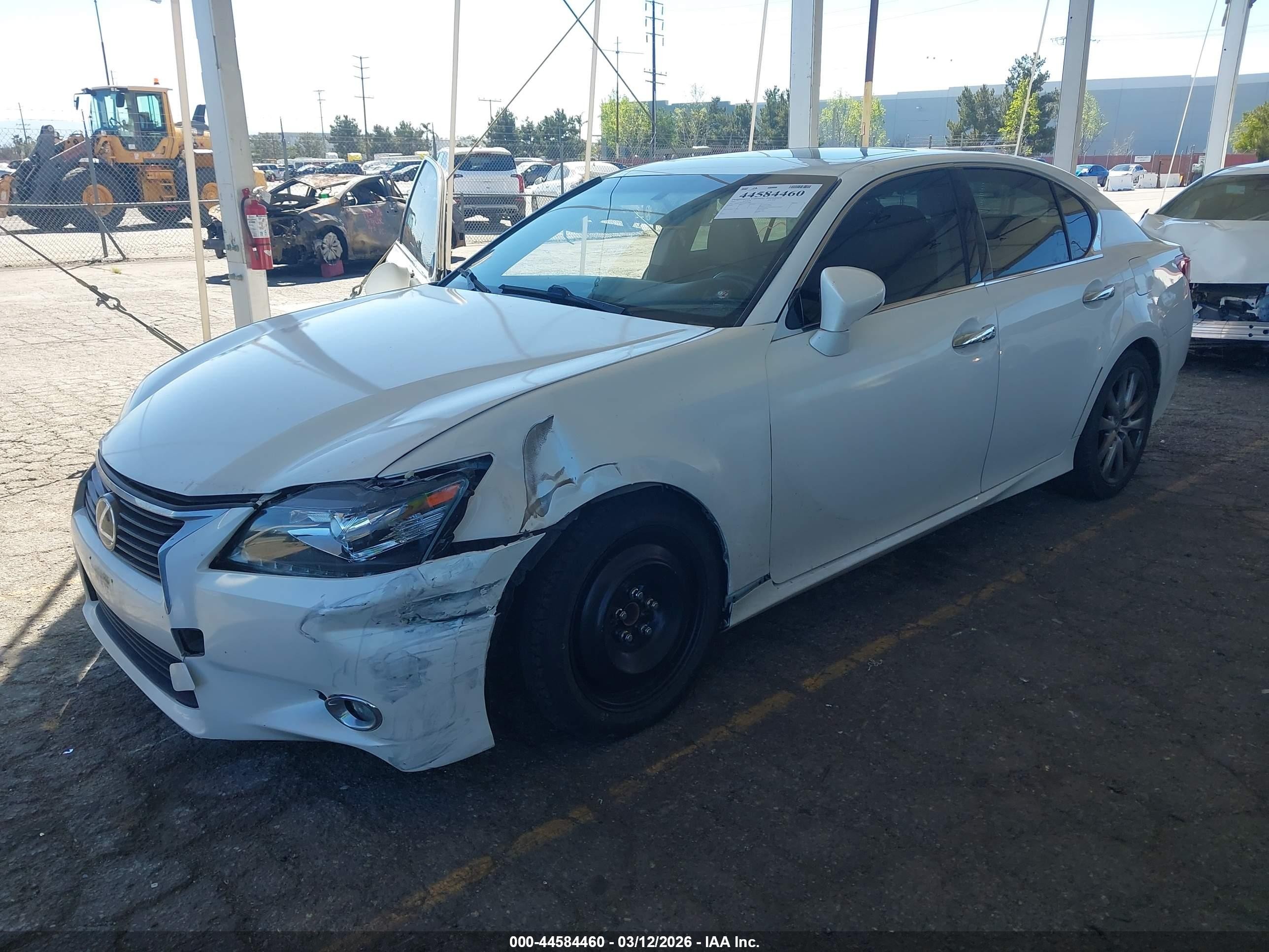 2015 Lexus Gs 350   White vin: JTHBE1BLXFA017882
