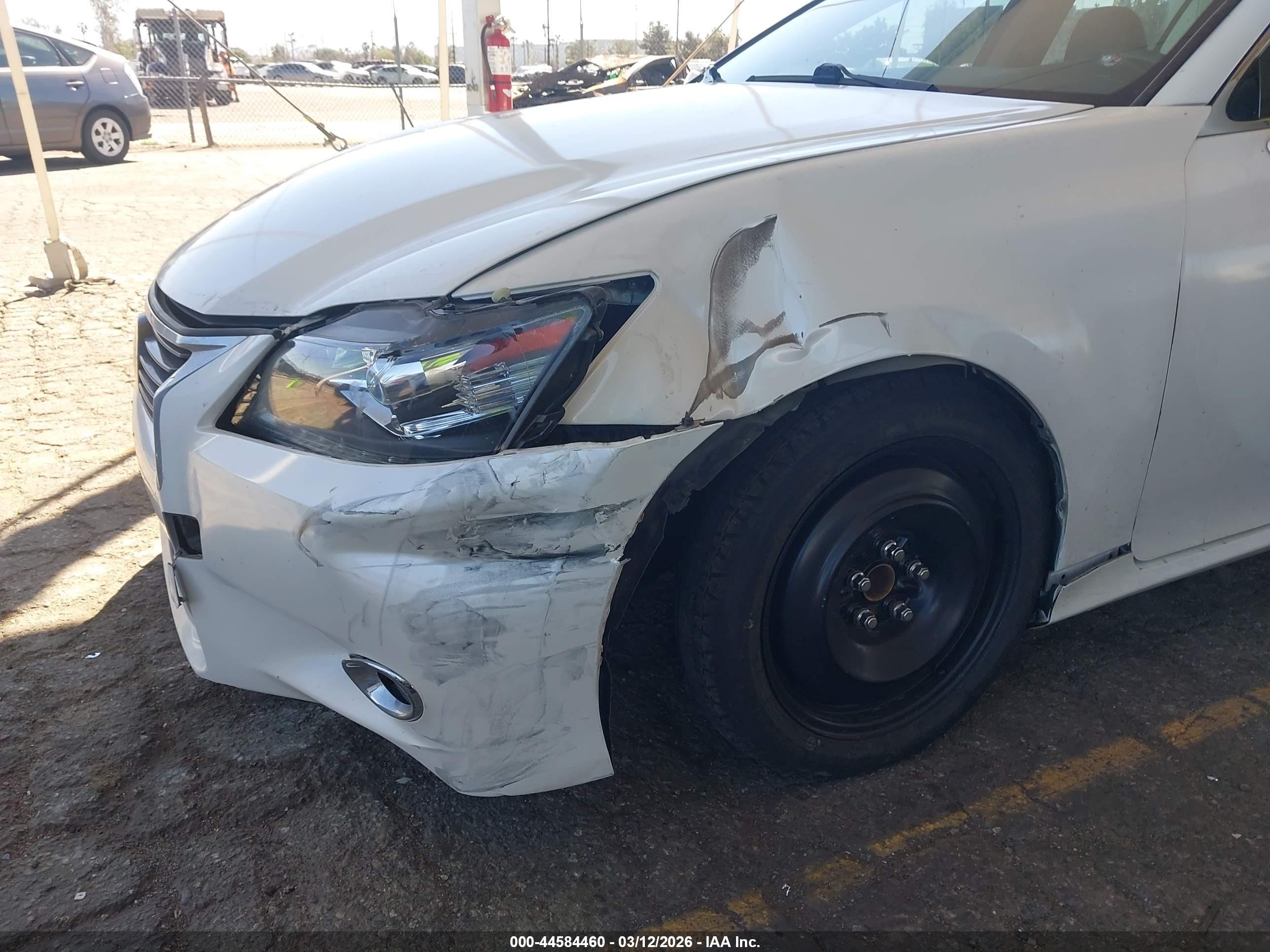 2015 Lexus Gs 350   White vin: JTHBE1BLXFA017882