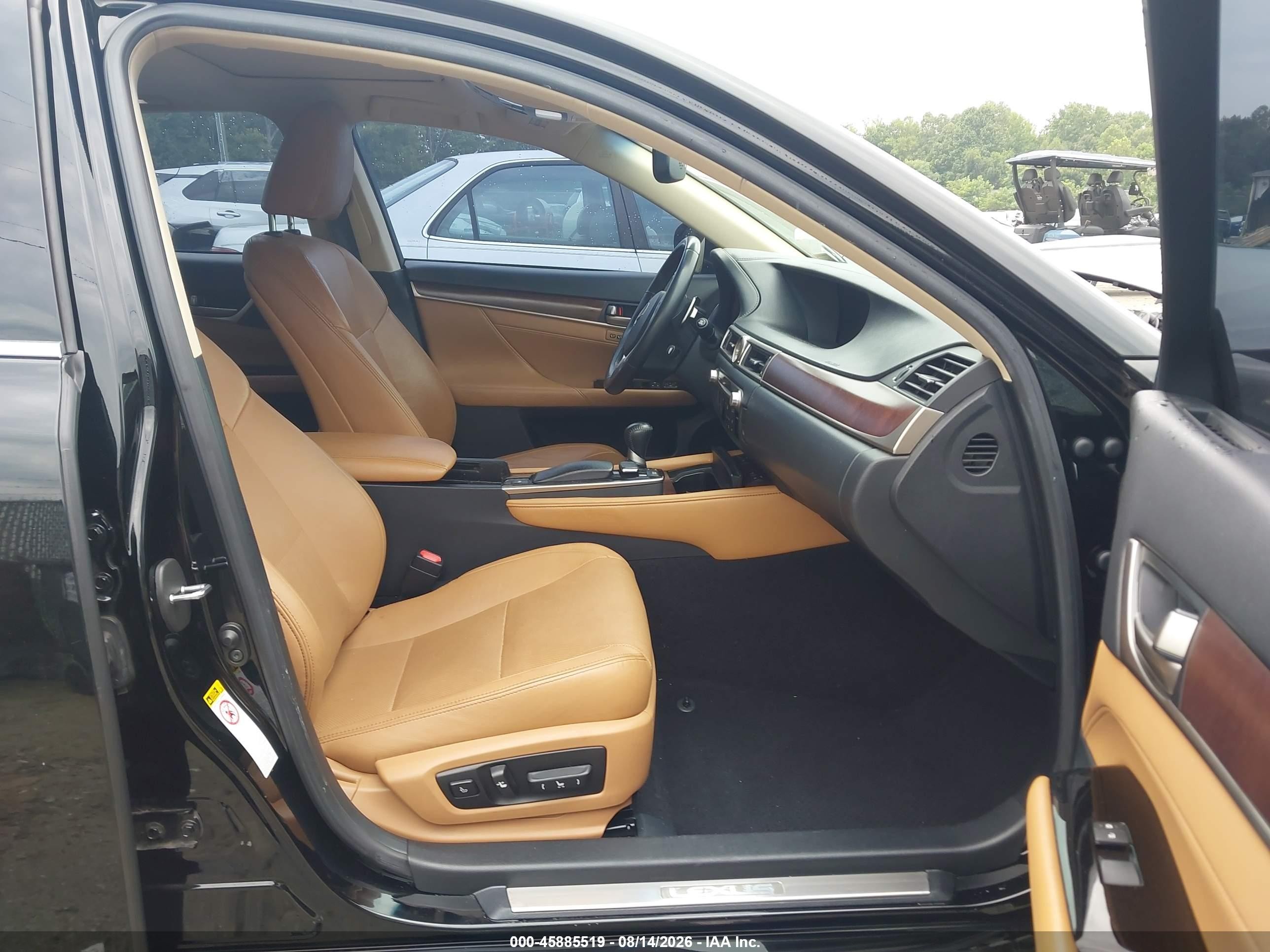 2015 Lexus Gs 350 Черный vin: JTHBE1BLXFA019860