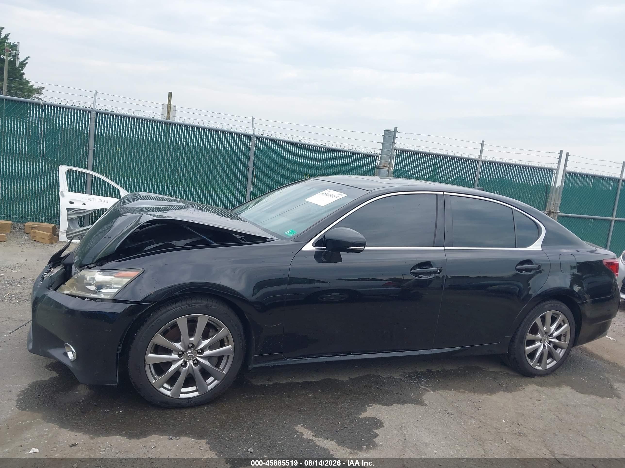 2015 Lexus Gs 350 Черный vin: JTHBE1BLXFA019860