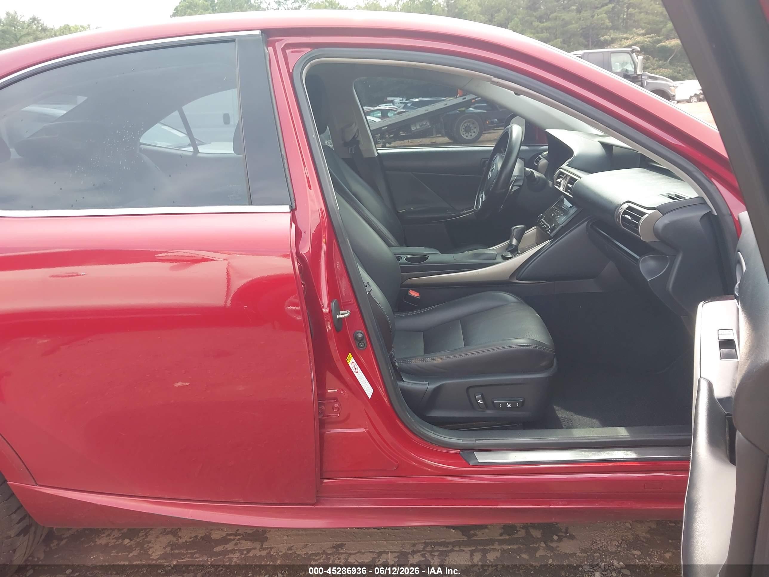 2014 Lexus Is 350   Red vin: JTHBE1D20E5004084