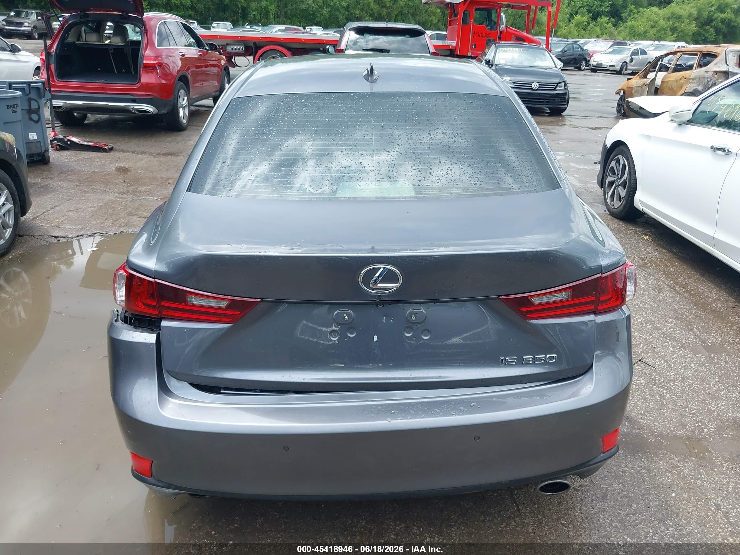 2014 Lexus Is 350   Gray vin: JTHBE1D20E5004750