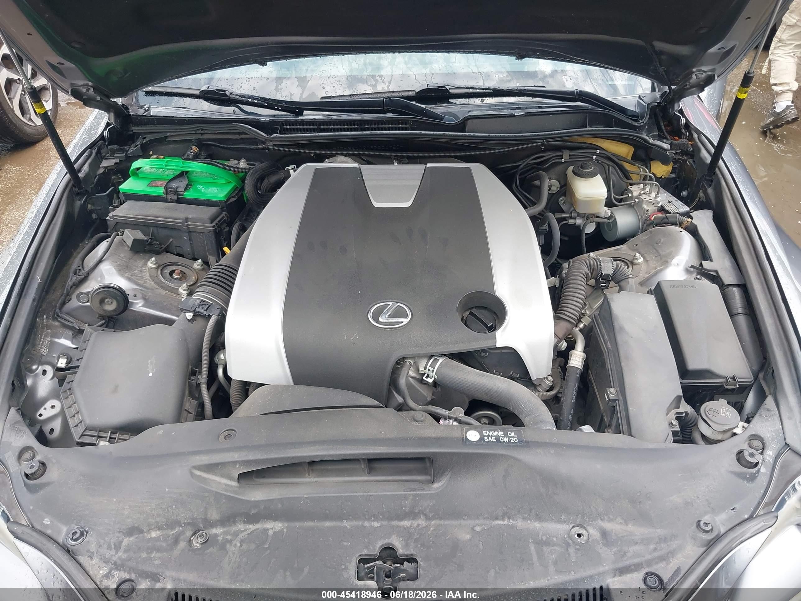 2014 Lexus Is 350   Gray vin: JTHBE1D20E5004750