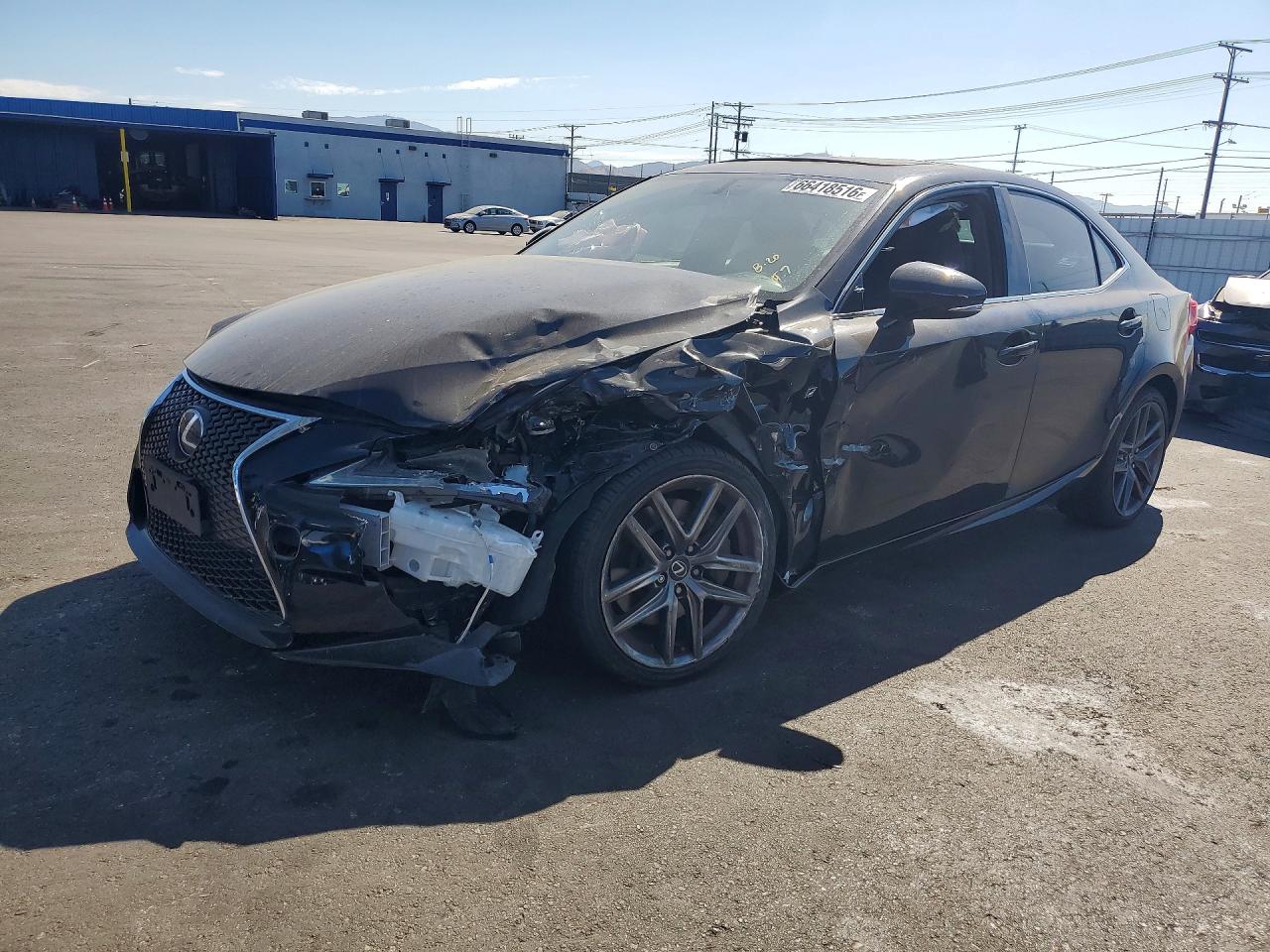 2014 Lexus Is 350 Black vin: JTHBE1D20E5010421