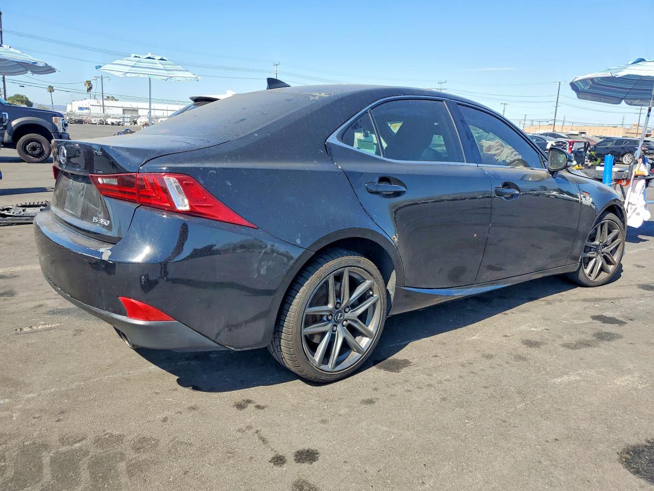 2014 Lexus Is 350 Black vin: JTHBE1D20E5010421