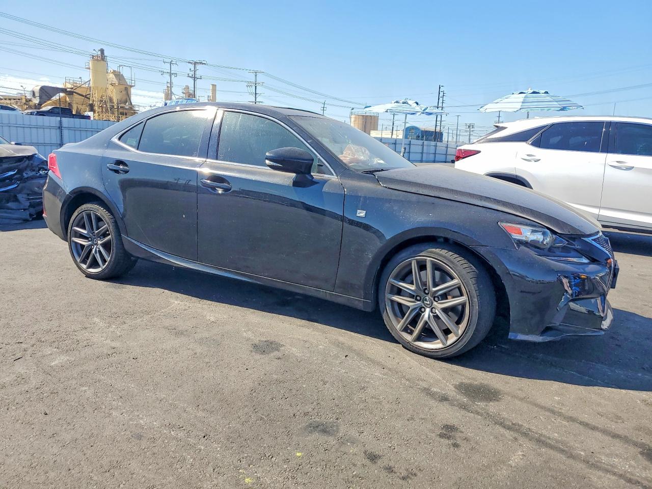 2014 Lexus Is 350 Black vin: JTHBE1D20E5010421