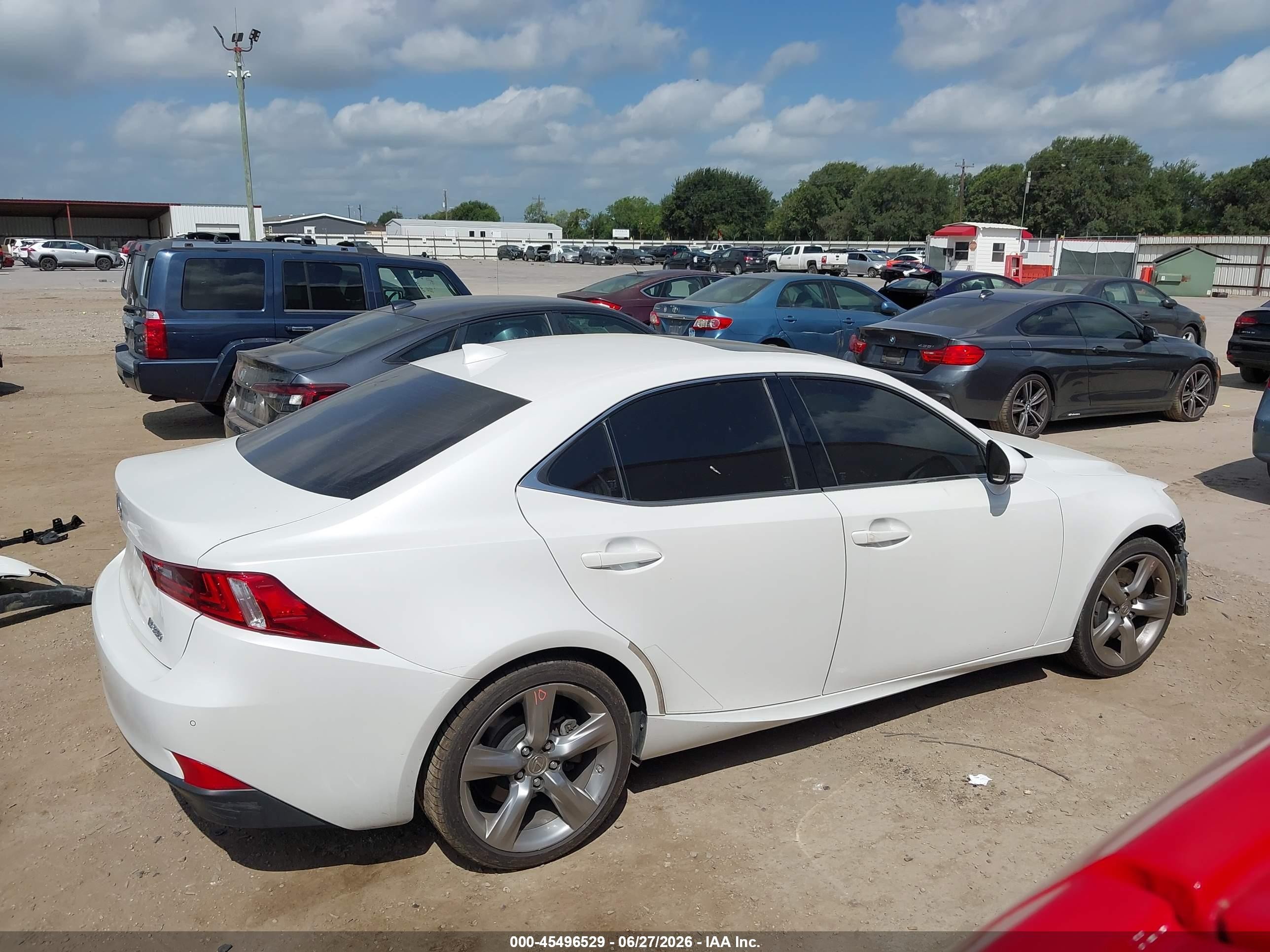 2014 Lexus Is 350   Белый vin: JTHBE1D20E5010564